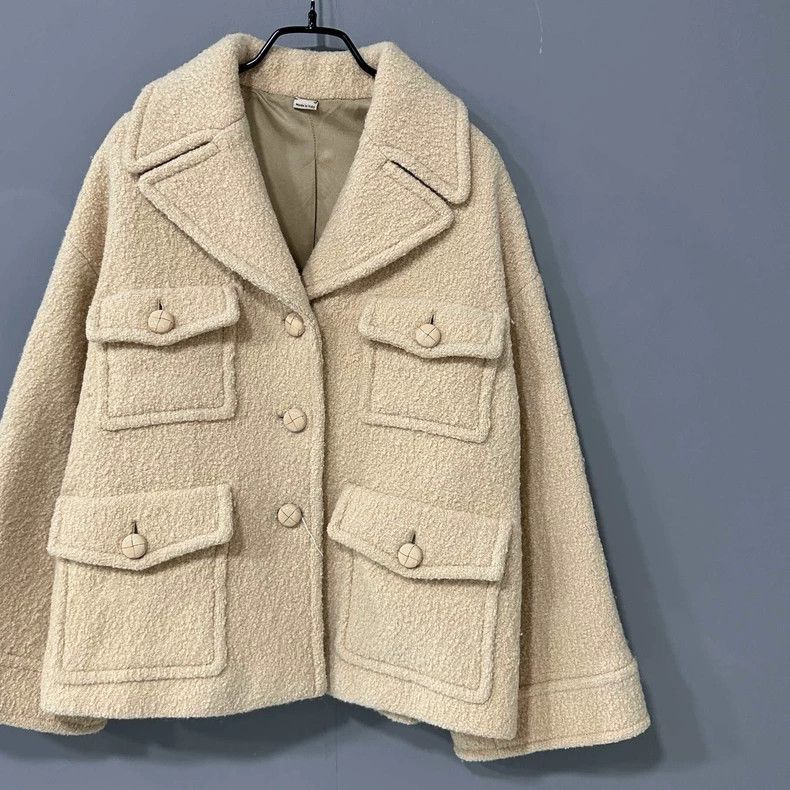 Gucci Gucci Four-pocket tweed wide version jacket 2506-Nextarrow Size S / US 4 / IT 40 - 2 Thumbnail