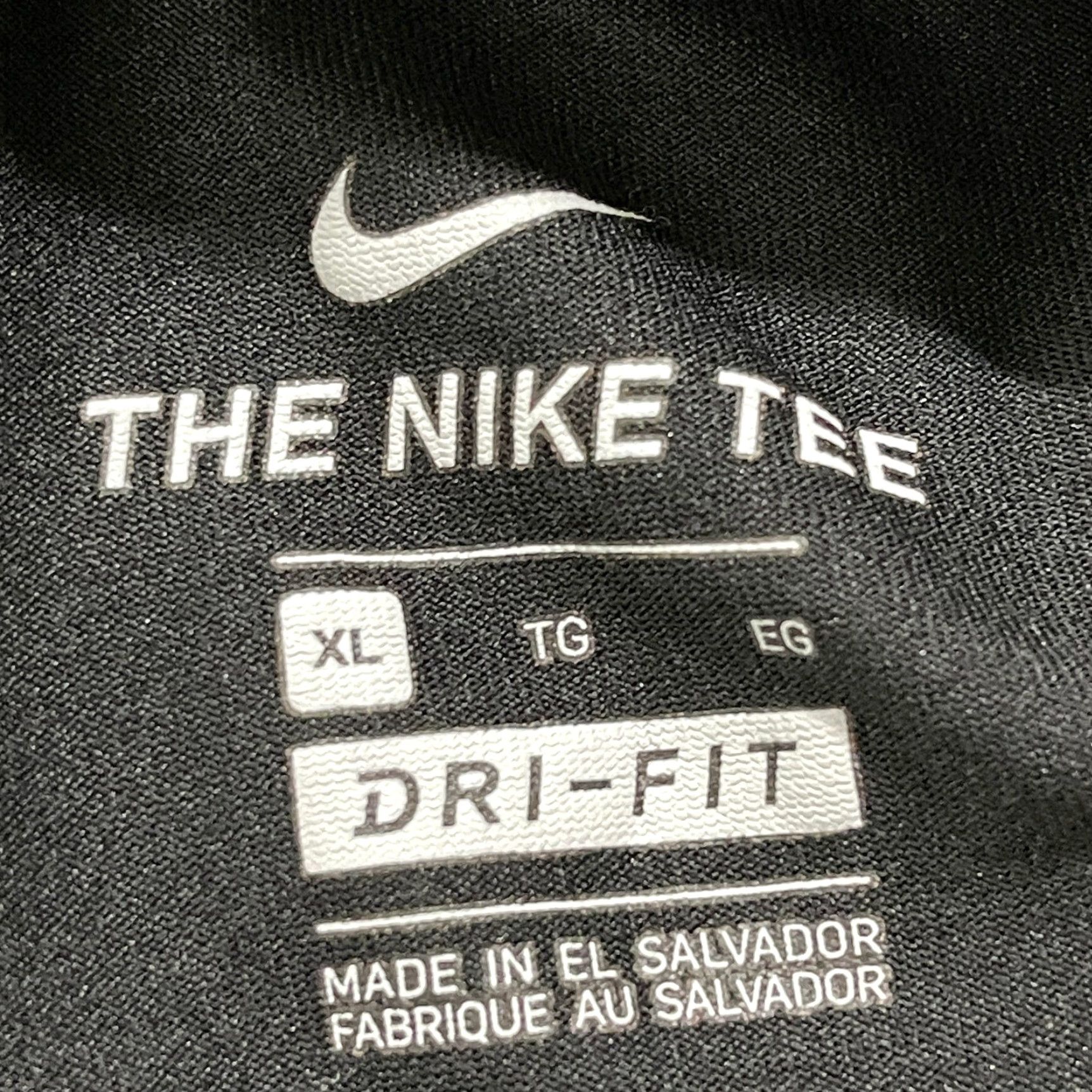 Nike Nike Tee Shirt Mens XL Black Raiders Short Sleeve Dri Fit Athleisure Crew Neck T-Shirt Size US XL / EU 56 / 4 - 5 Thumbnail
