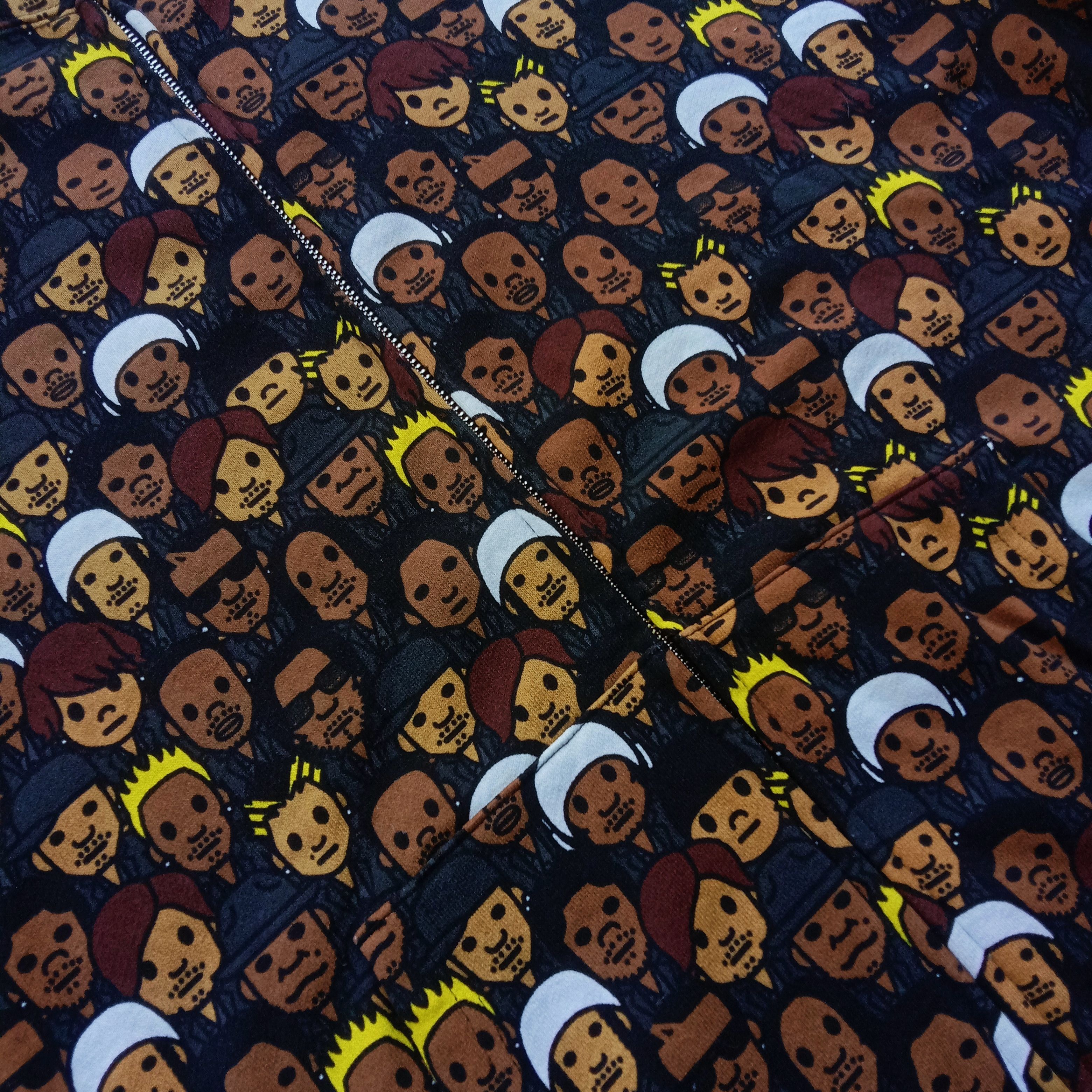 Bape 2010 Bape x Exile Id Full Zip Hoodie Size US L / EU 52-54 / 3 - 4 Thumbnail