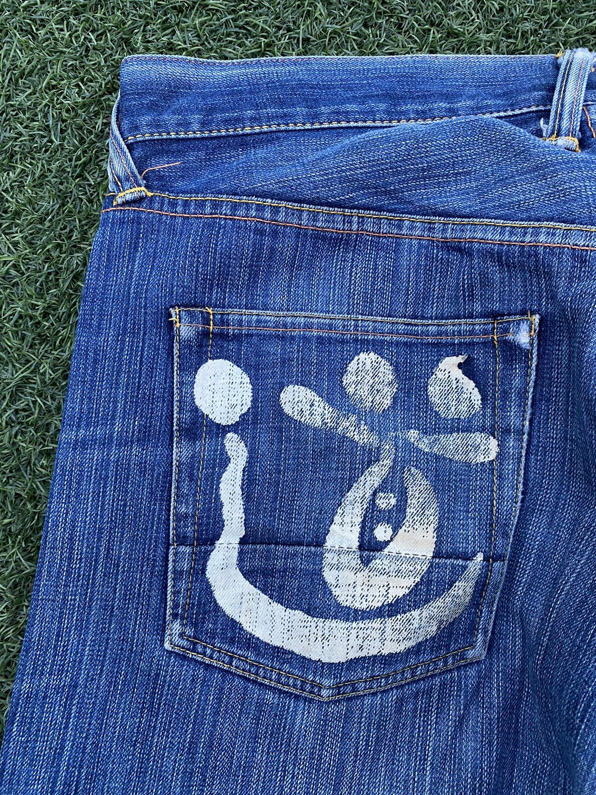 Evisu EVISU JEANS KANJI ART LOGO NO.3 Size US 34 / EU 50 - 3 Thumbnail