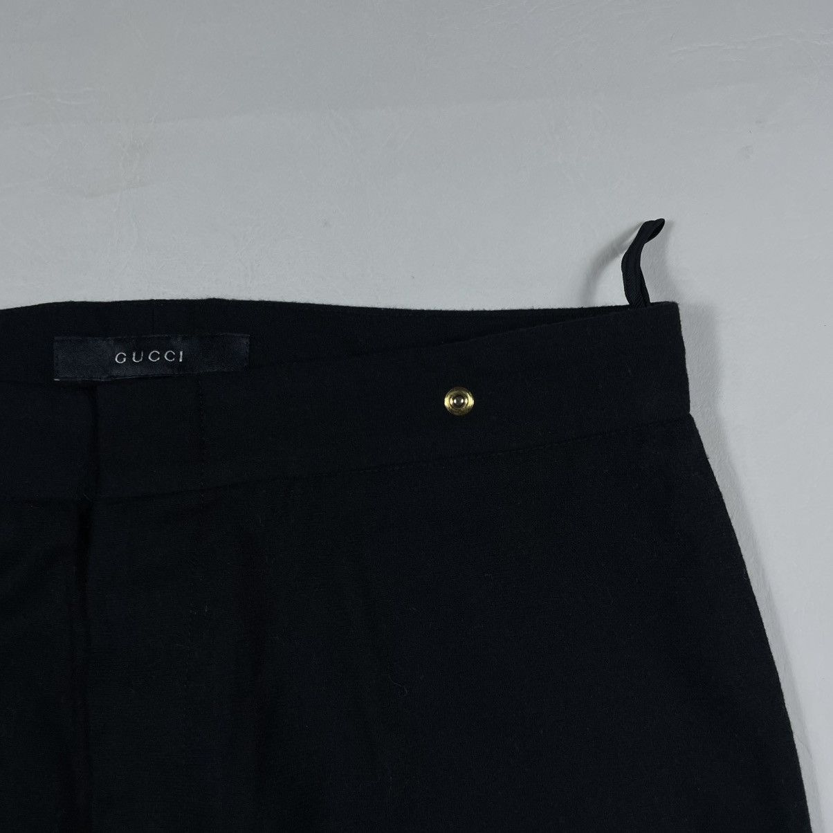Gucci GUCCI WOOL TROUSER PANTS Size 28" / US 6 / IT 42 - 4 Thumbnail