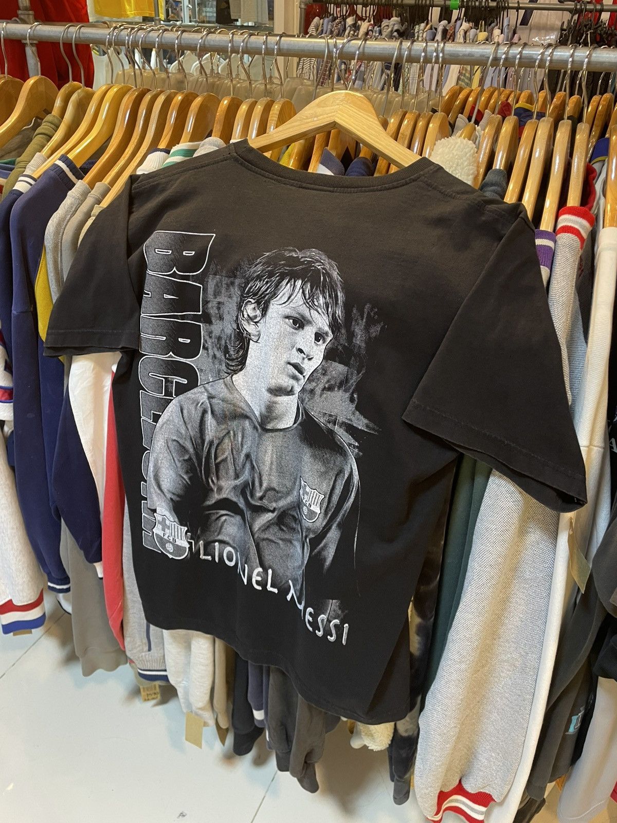 Other Y2K FC Barcelona MESSI Tee Size US L / EU 52-54 / 3 - 3 Thumbnail
