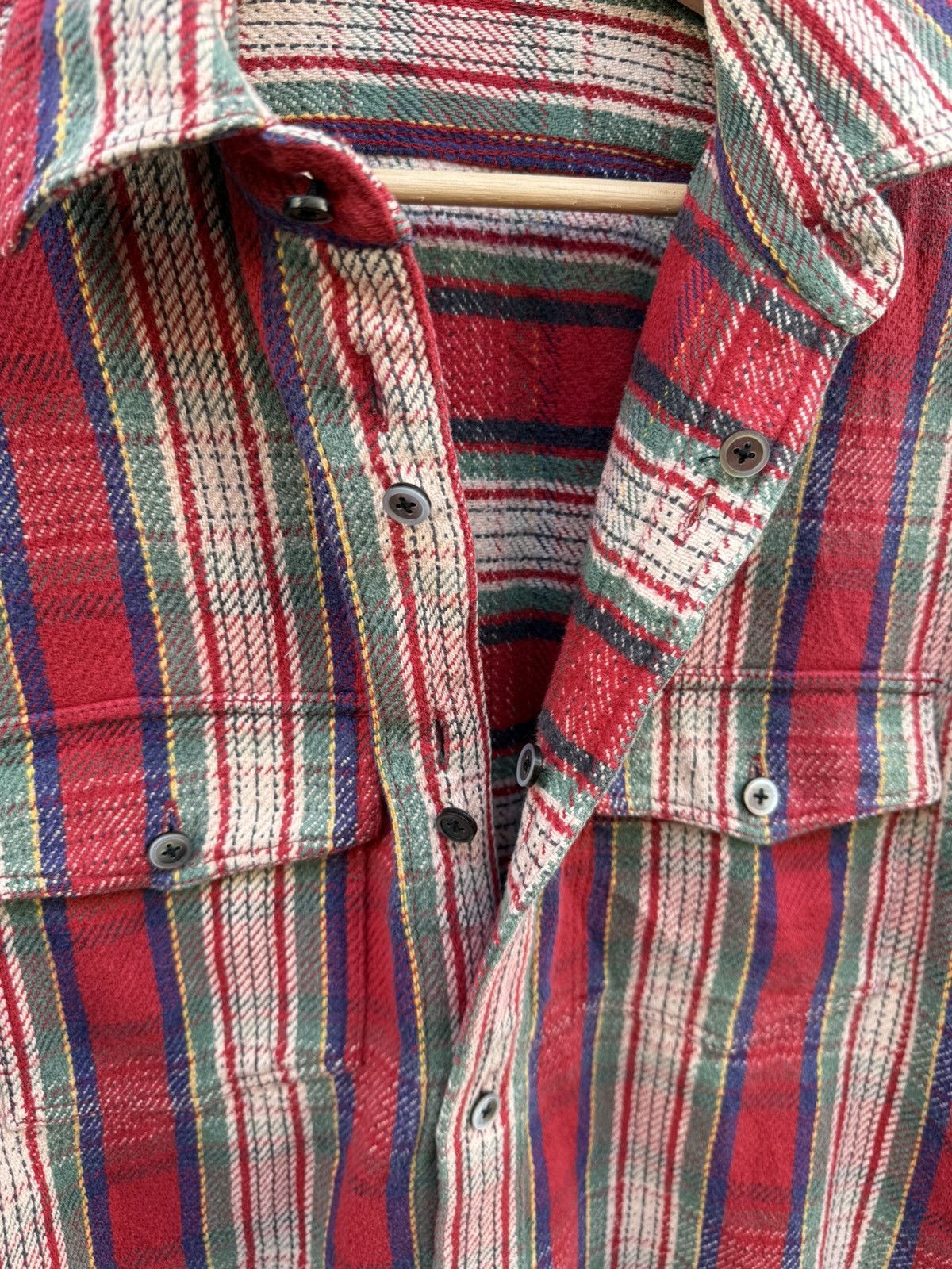 Nigel Cabourn RARE🔥Vintage Nigel Cabourn Reversible Flannel Checked Plaid Size US S / EU 44-46 / 1 - 23 Thumbnail