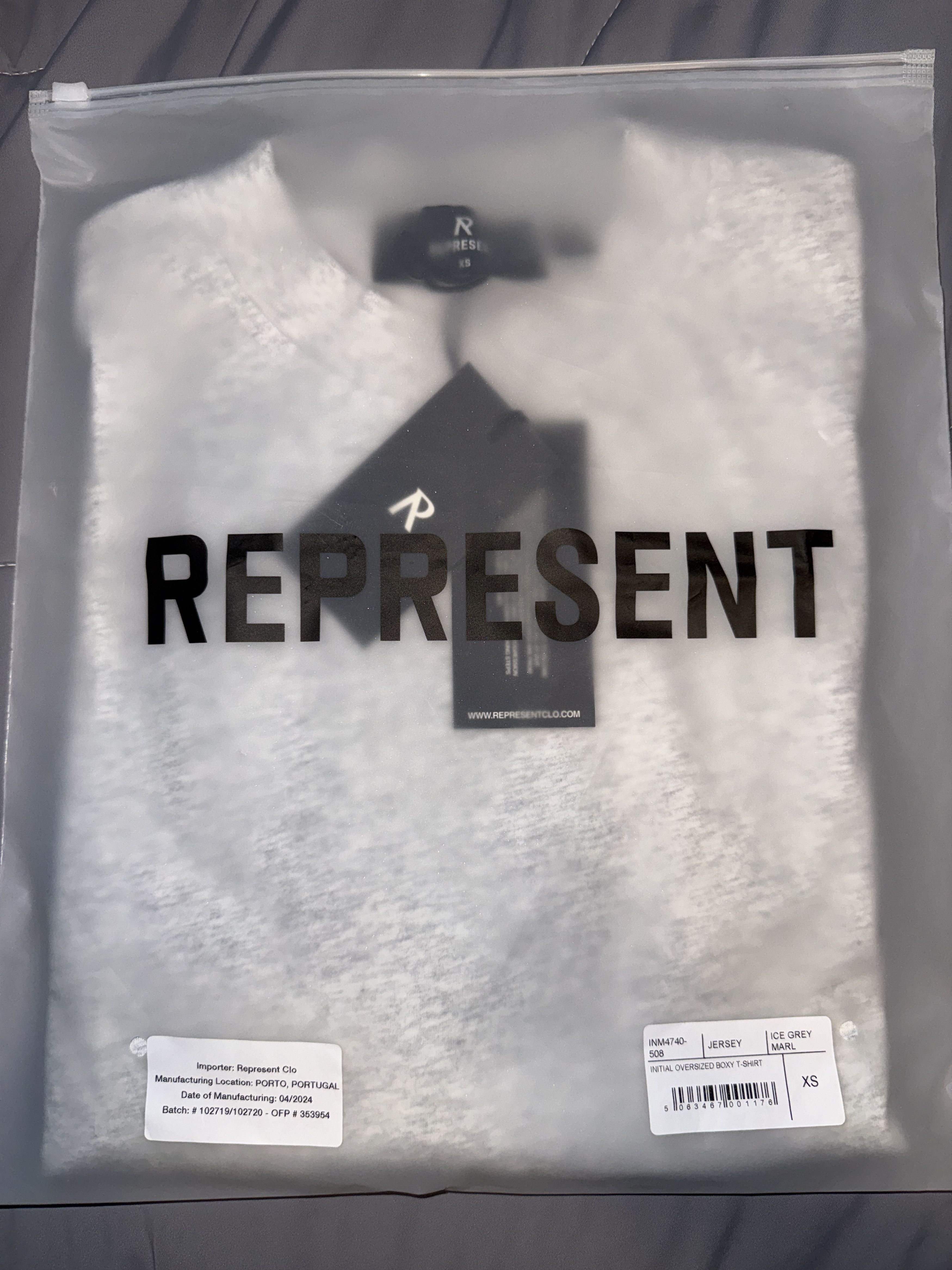 Represent Clo. Initial Boxy T-Shirt Size US XS / EU 42 / 0 - 9 Thumbnail