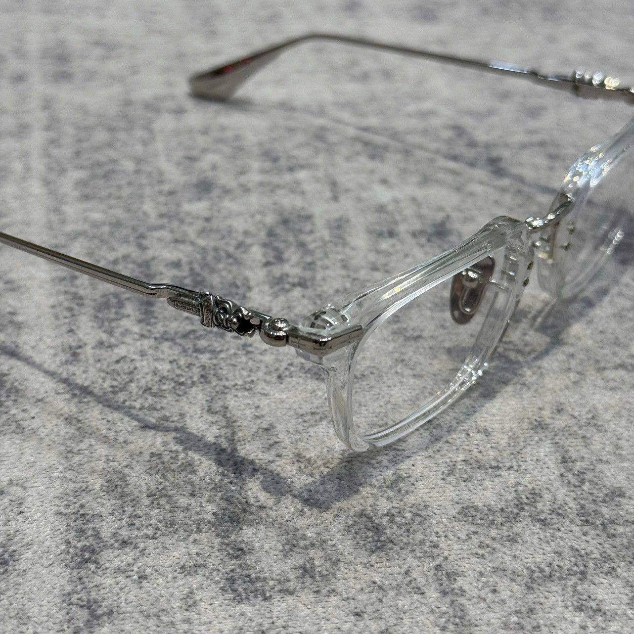 Chrome Hearts CHROME HEARTS SNAT Crystal/Shiny Silver Size ONE SIZE - 3 Thumbnail