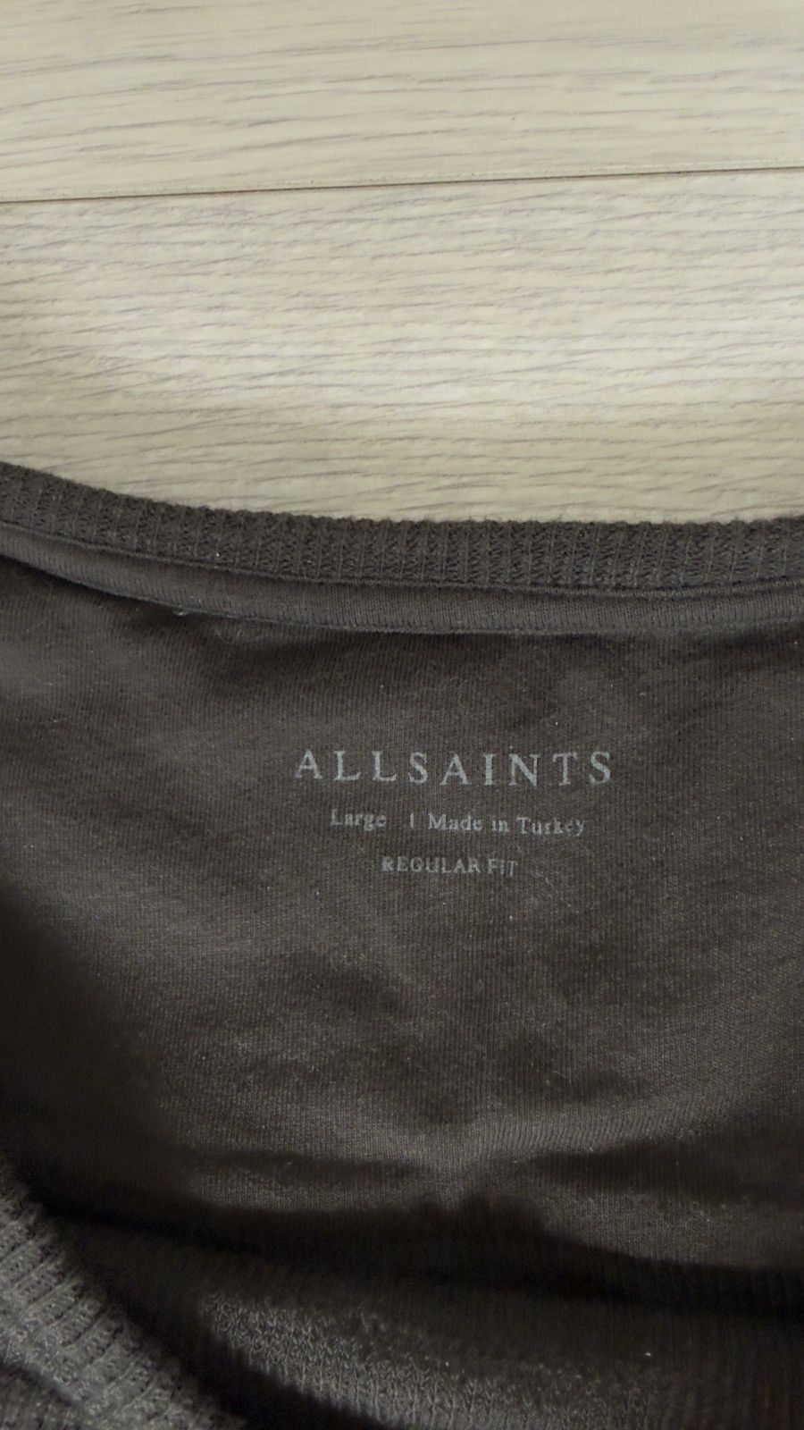 Allsaints Allsaints Waffle Sweatshirt Size US L / EU 52-54 / 3 - 5 Thumbnail