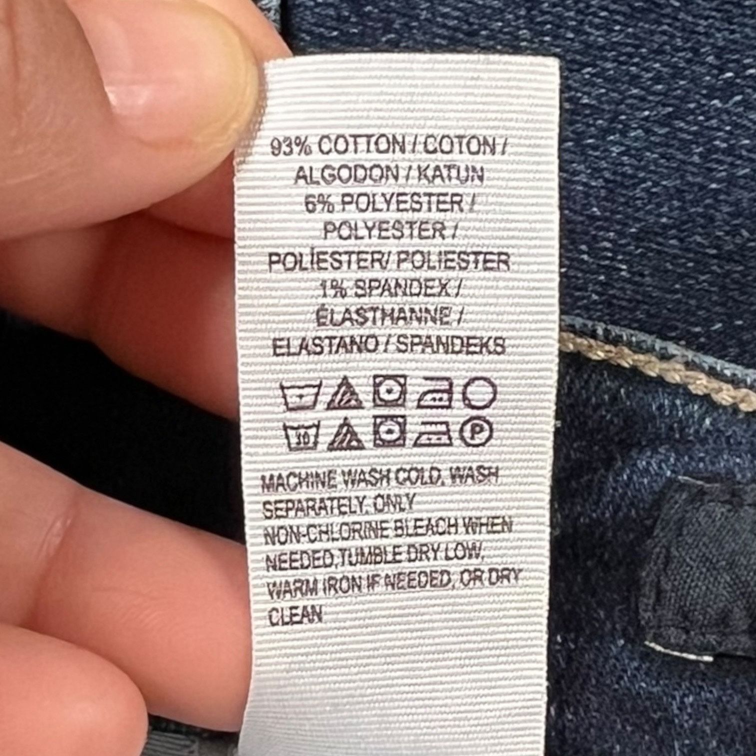 Lucky Brand Lucky Brand Lolita Skinny Womens 6/28 Ankle Cheville Stretch Size 28" / US 6 / IT 42 - 7 Thumbnail