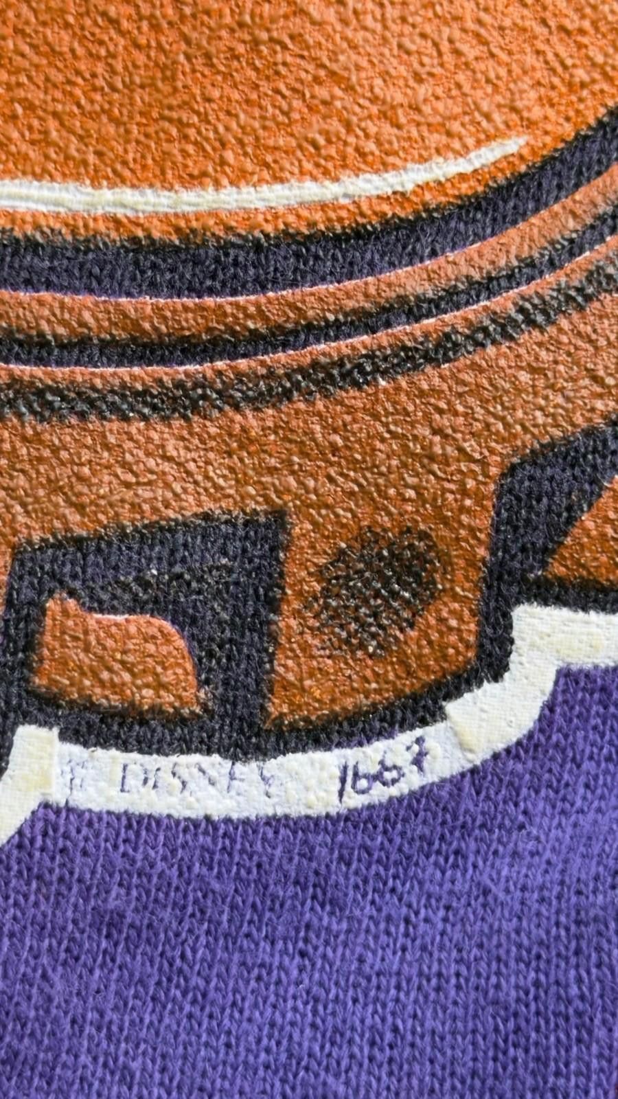 Disney 90s Mickey Mouse Disney Ski Snowboard Sweatshirt Purple OSFA Size US XL / EU 56 / 4 - 6 Thumbnail