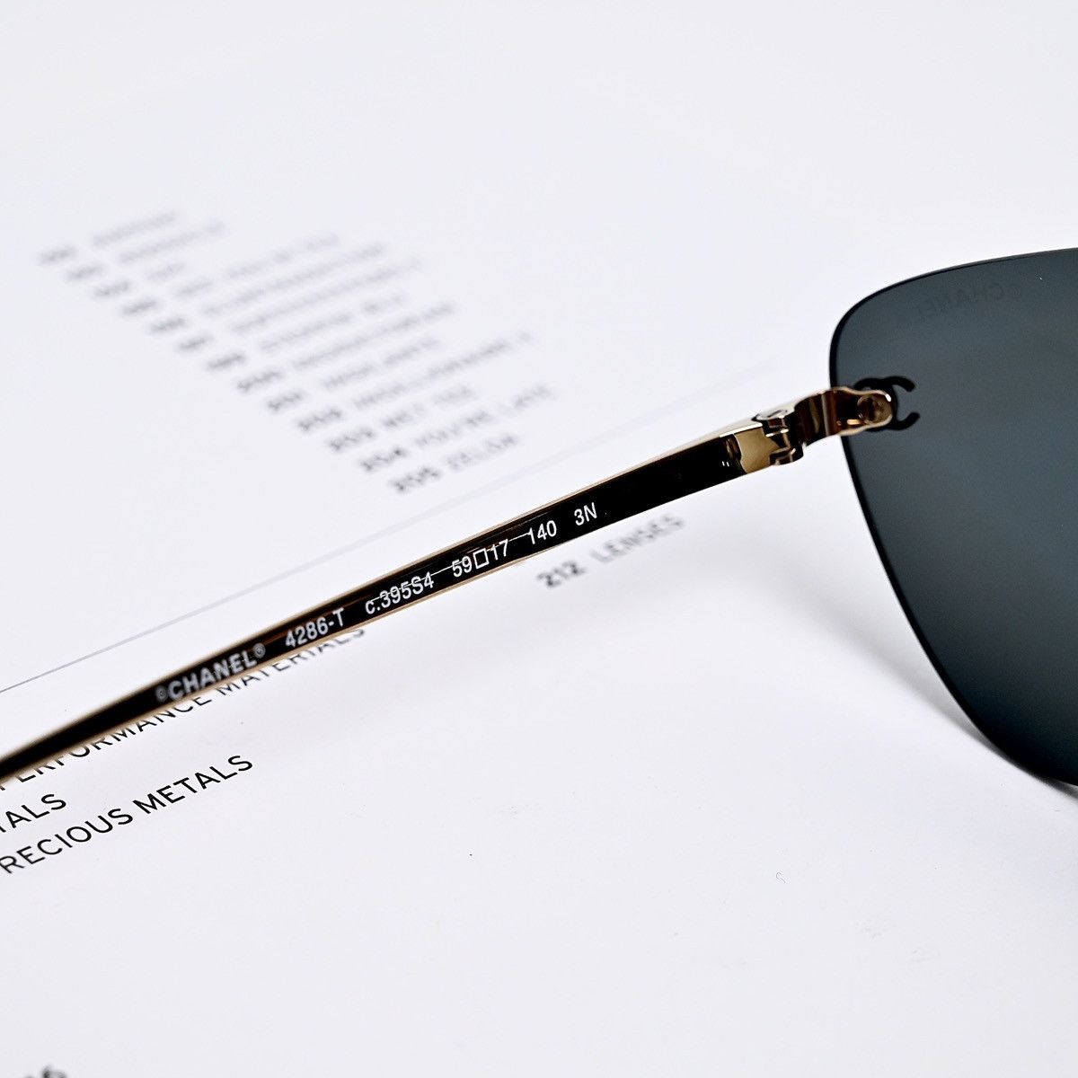 Chanel CHANEL 0CH4286T SUNGLASSES Size ONE SIZE - 4 Thumbnail