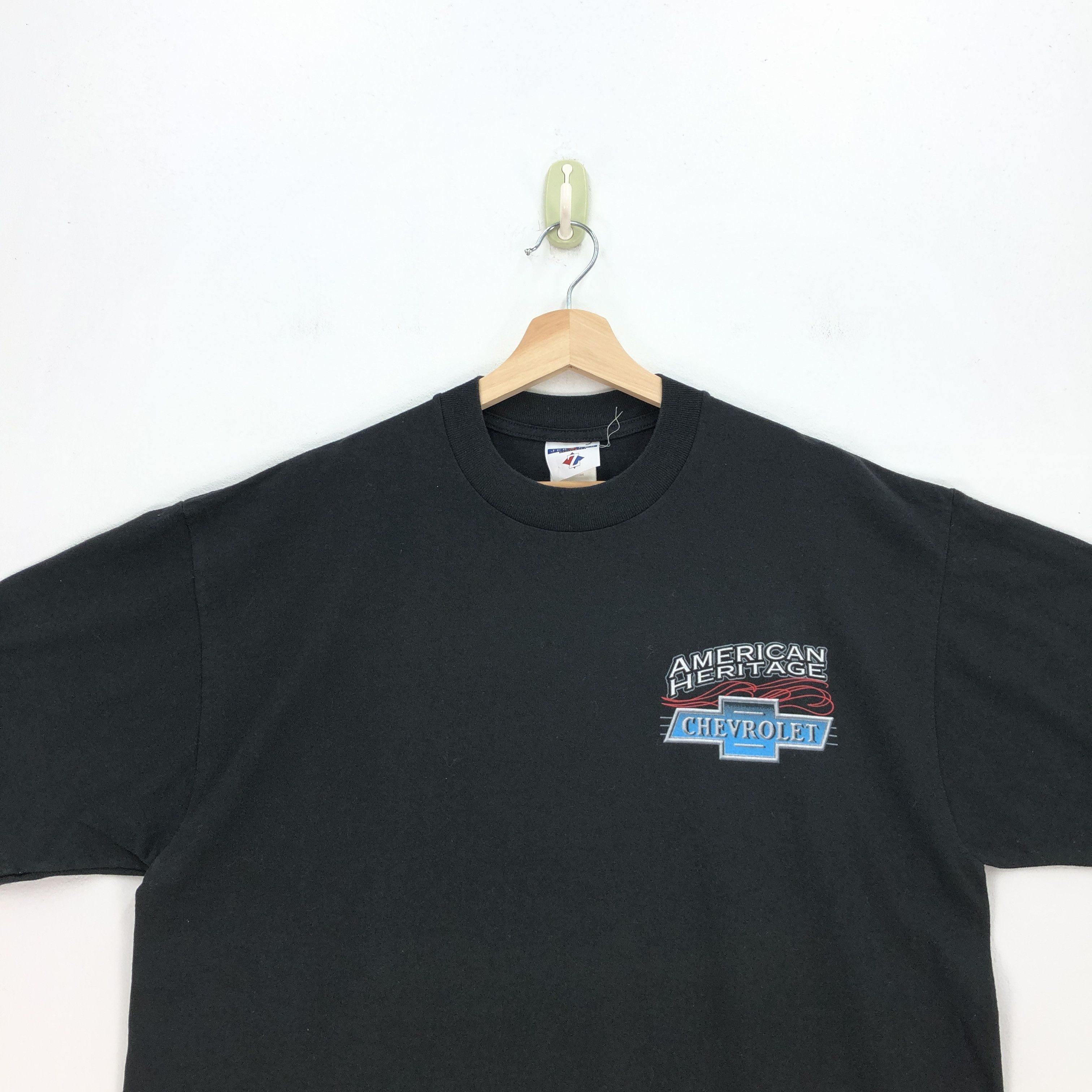 Vintage Vintage Y2K Chevrolet T Shirt American Heritage Racing Tees Size US L / EU 52-54 / 3 - 4 Thumbnail