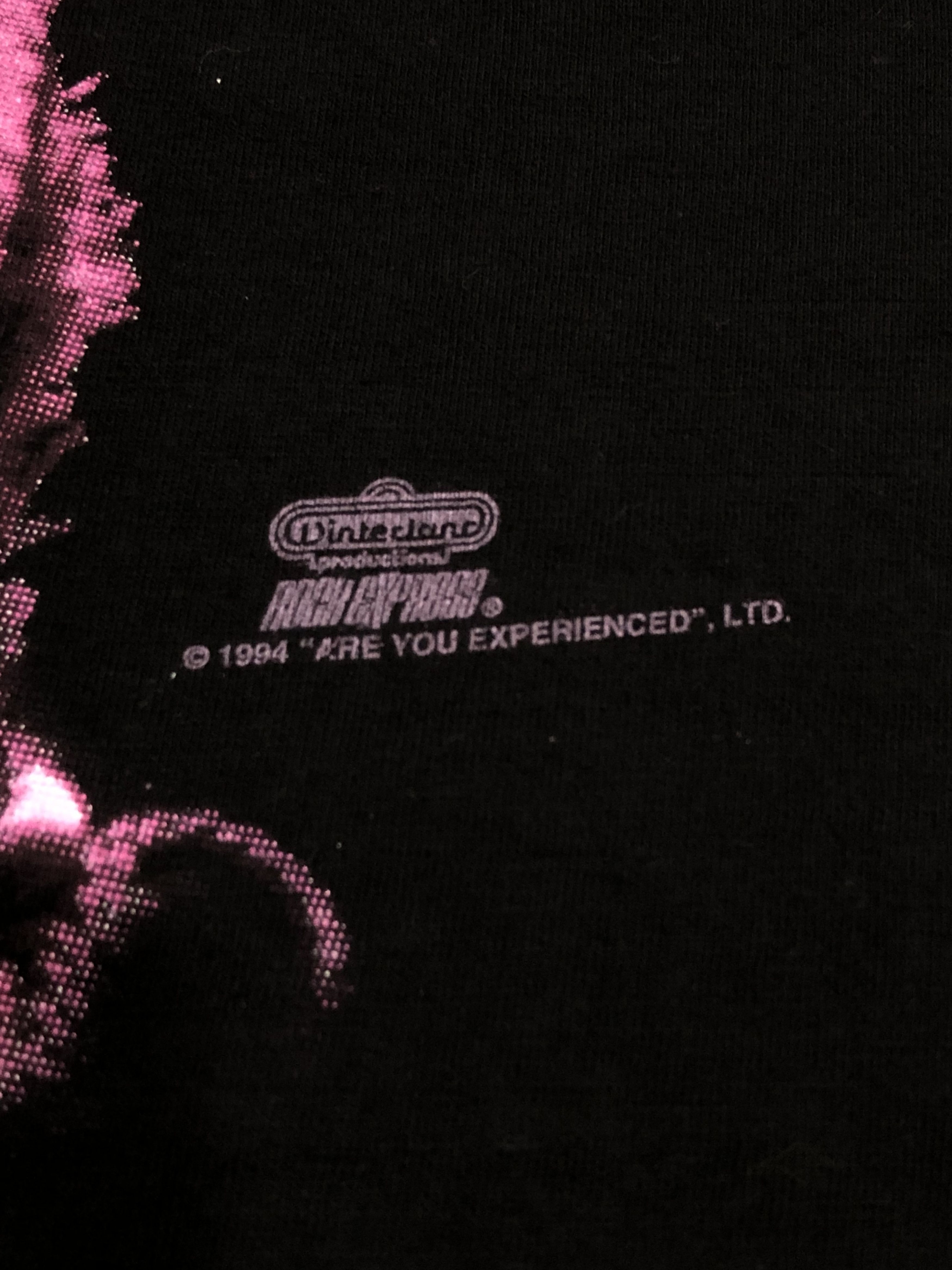 Jimi Hendrix Vintage Jimi Hendrix Foundation T-Shirt Black (XL) Size US XL / EU 56 / 4 - 4 Thumbnail