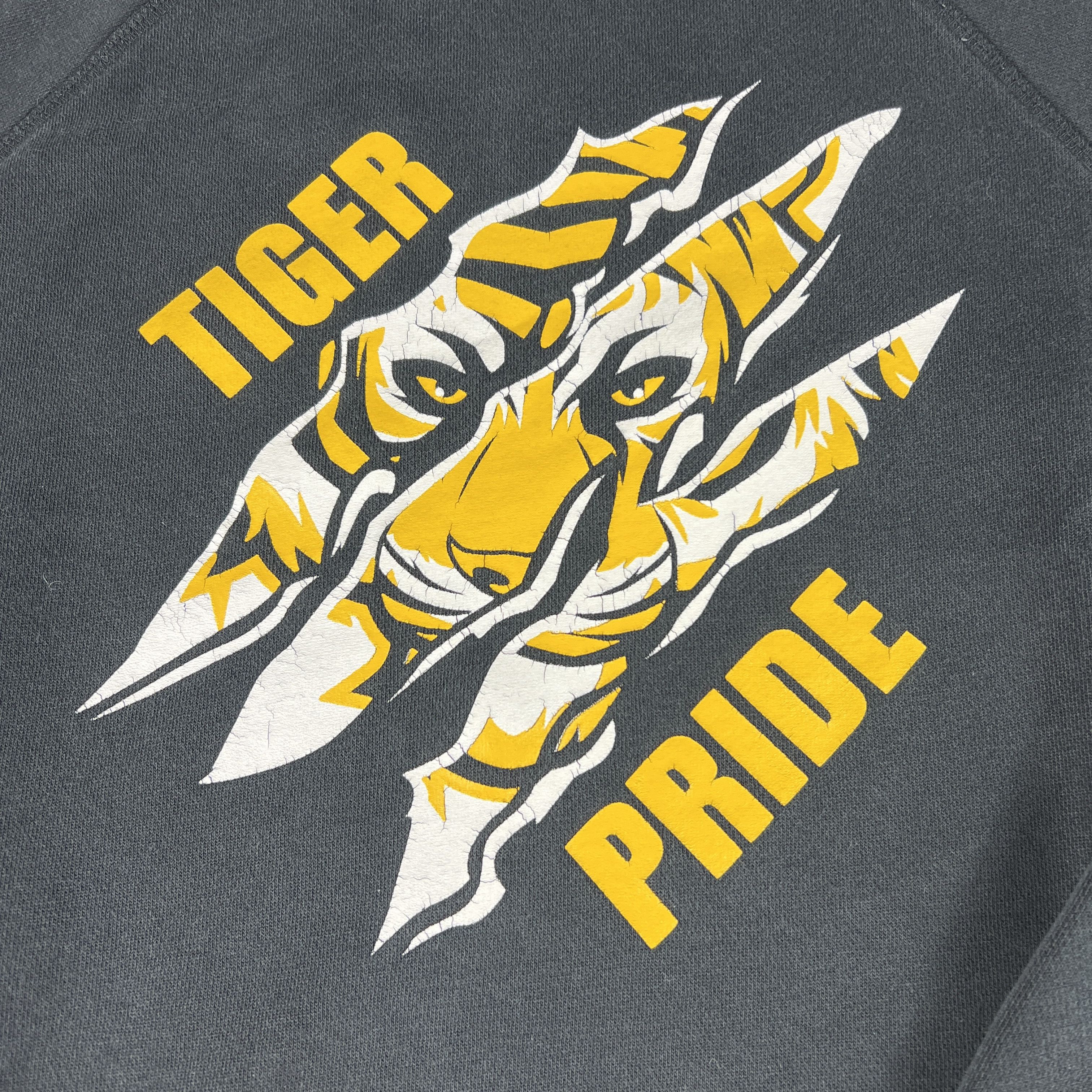 NCAA Missouri Tigers Pride Sweatshirt Black Faded Big Logo Hoodie Size US XL / EU 56 / 4 - 5 Thumbnail