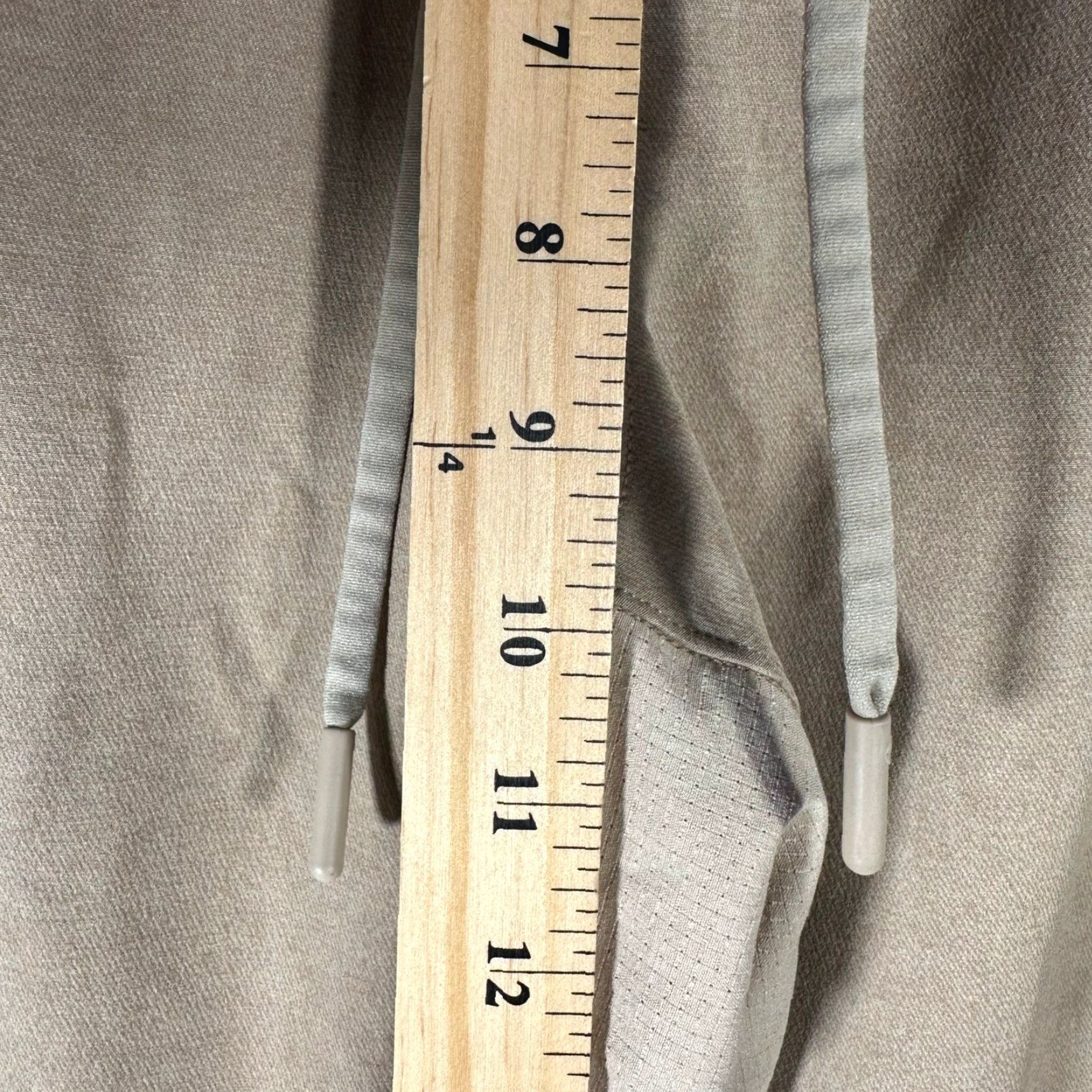 Lululemon Lululemon Mens Joggers License to Train Utility Pants Zip Pocket Adjustable Waist Snap Cuff LM5ABCS Beige Tapered Athletic Inseam 30 Size US 29 - 4 Thumbnail