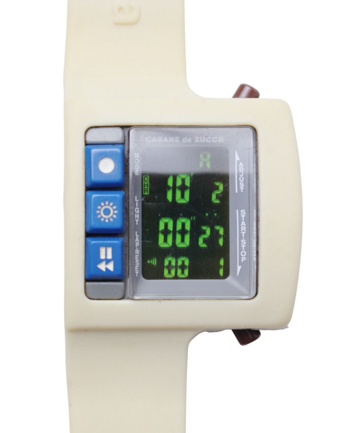 Issey Miyake × Seiko 1997 CABANE DE ZUCCA SEIKO LE CHOCOLAT DIGITAL WATCH Size ONE SIZE - 5 Thumbnail