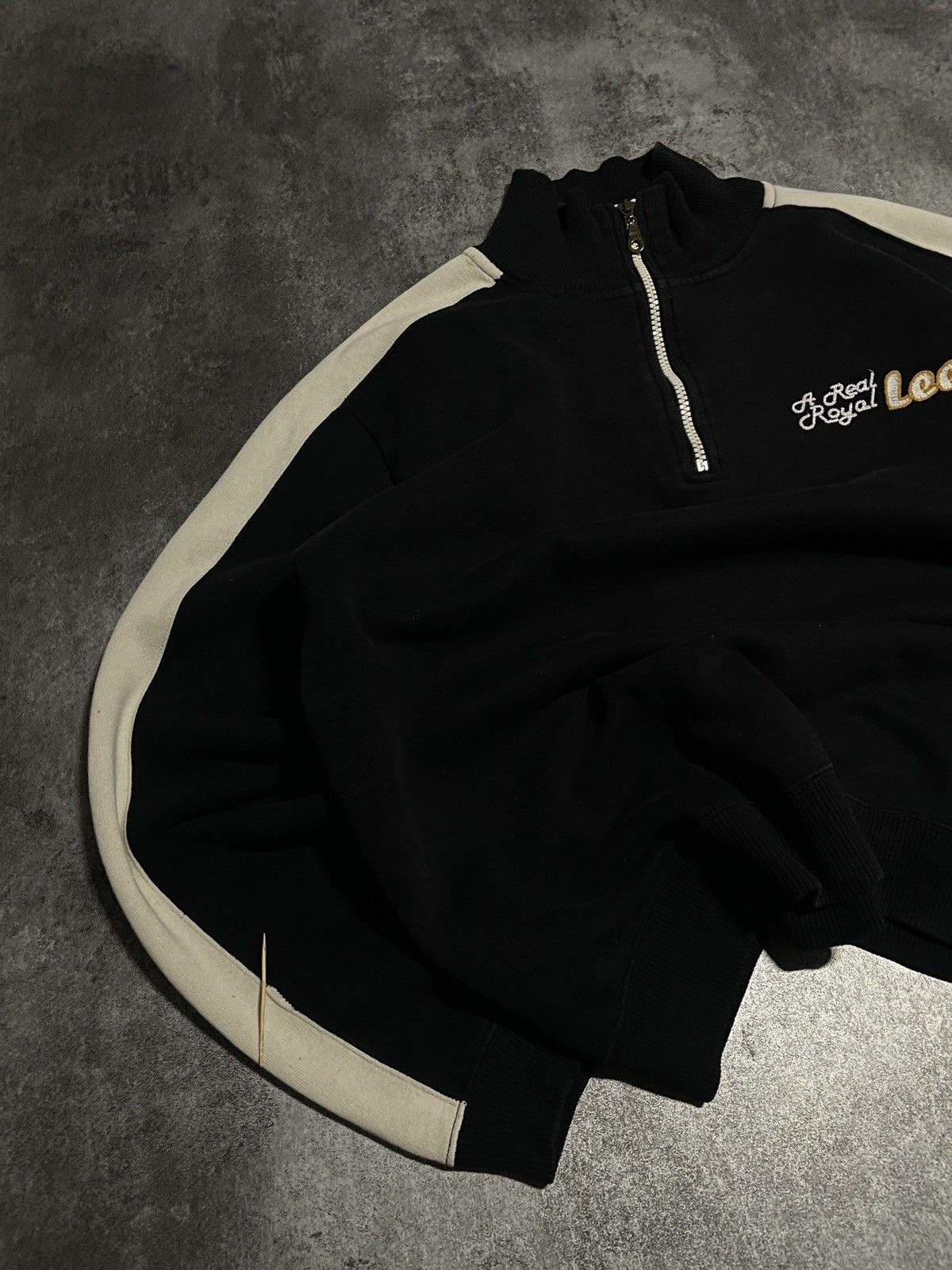 Lee 🔥RARE🔥Vintage Y2K Lee Sweatshirt Half Zip Rare Hype Boxy Size US S / EU 44-46 / 1 - 12 Thumbnail