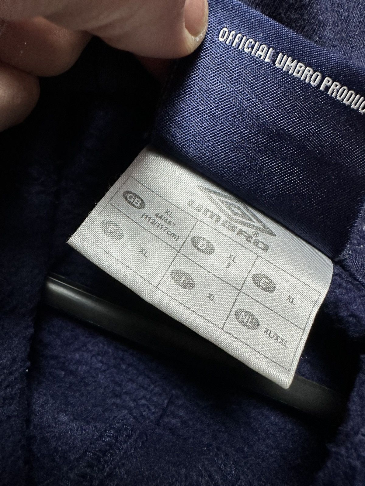 Umbro × Vintage Vintage Umbro fleece hoodie size XL logo Size US XL / EU 56 / 4 - 7 Thumbnail