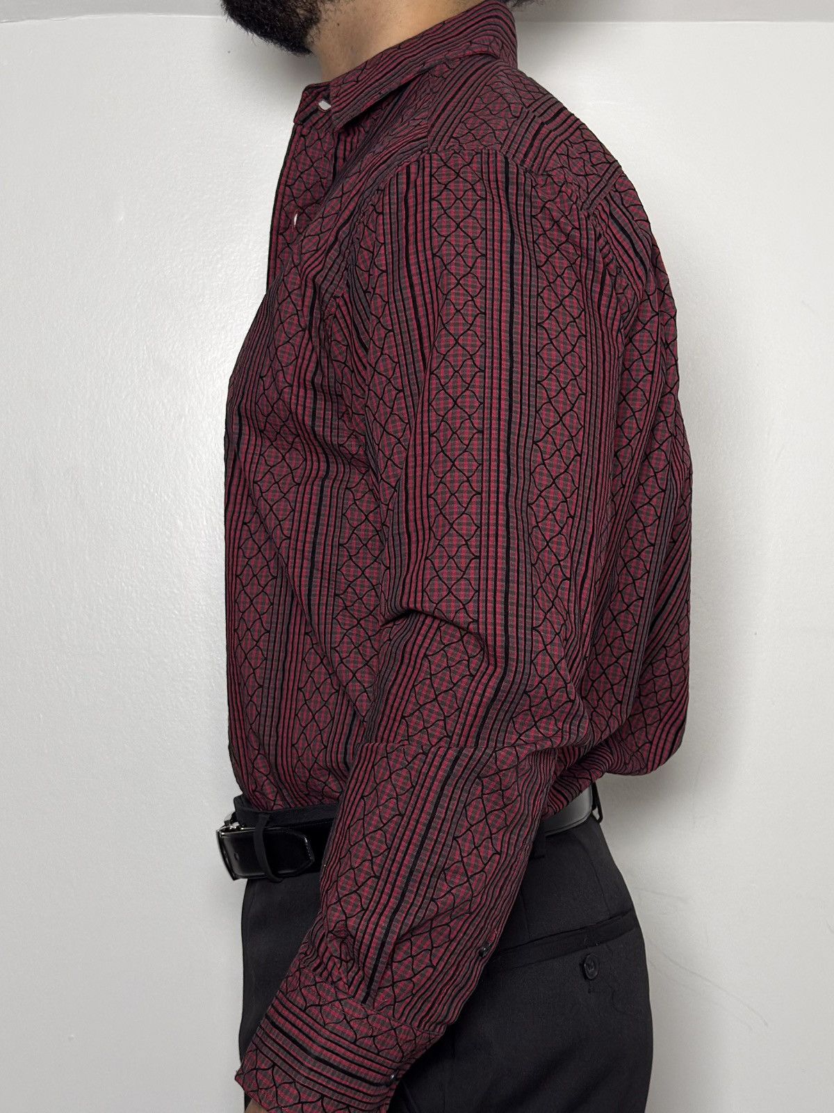 Beverly Hills Polo Club Vintage Beverly Hills Polo Club Black Paisley Button Up Size US S / EU 44-46 / 1 - 1 Thumbnail
