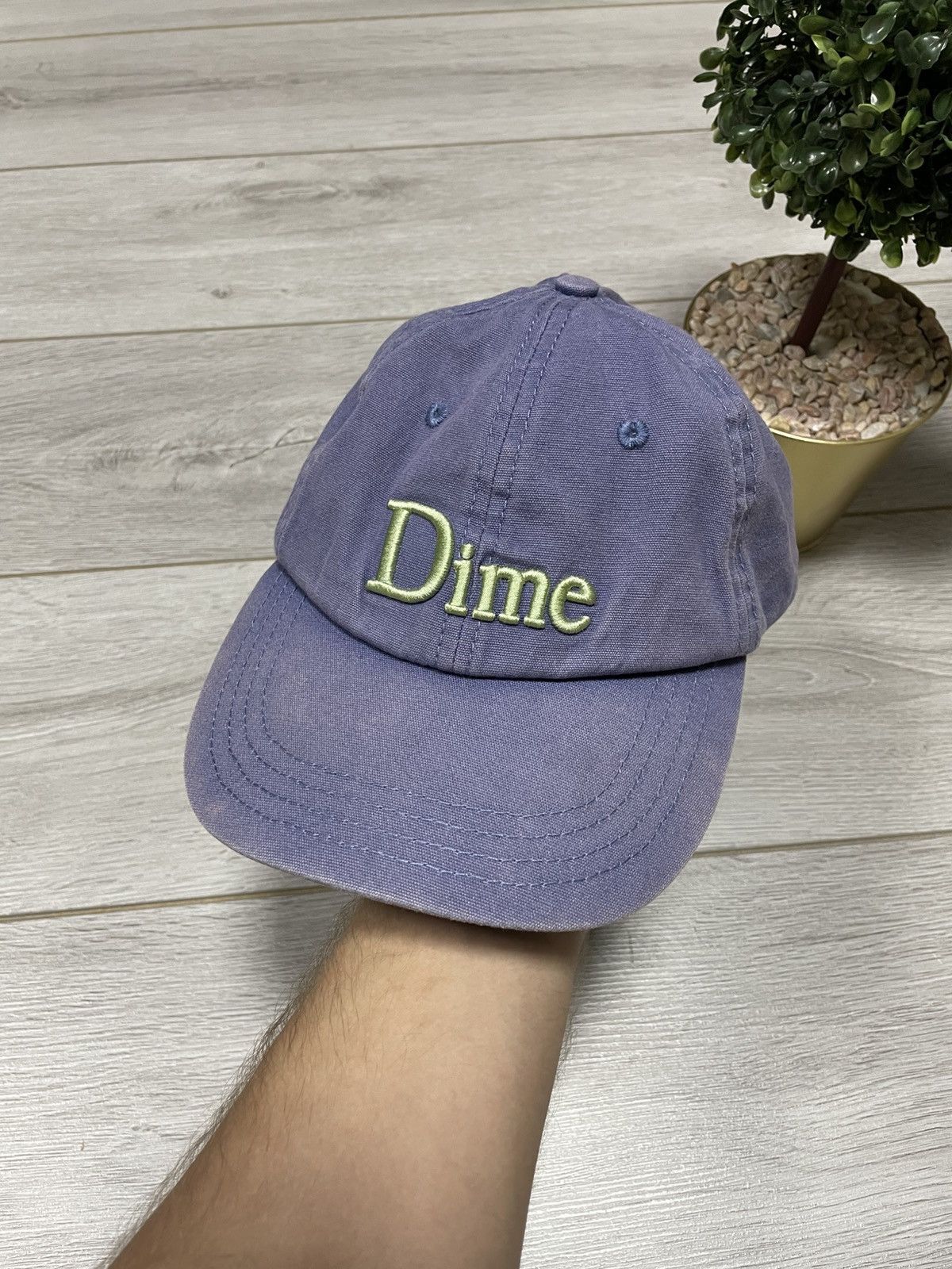 Dime Dime vintage purple cap embroidered Size ONE SIZE - 1 Thumbnail