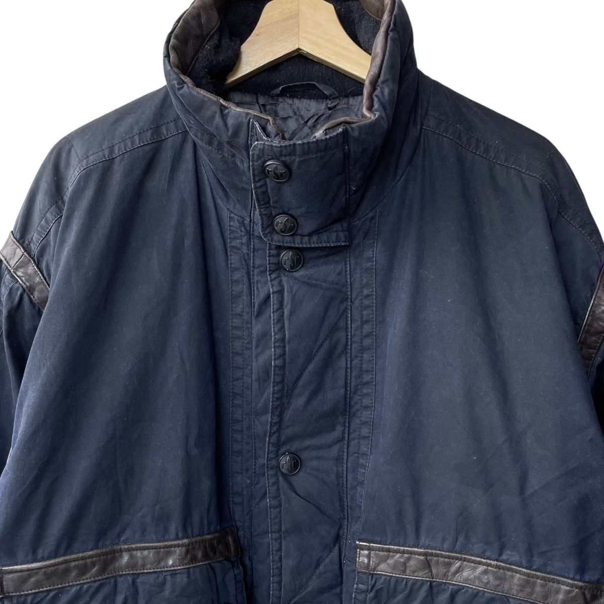 Vintage Rosner Germany Wax Coated Vintage 1980s Bomber Jacket Size US XL / EU 56 / 4 - 3 Thumbnail
