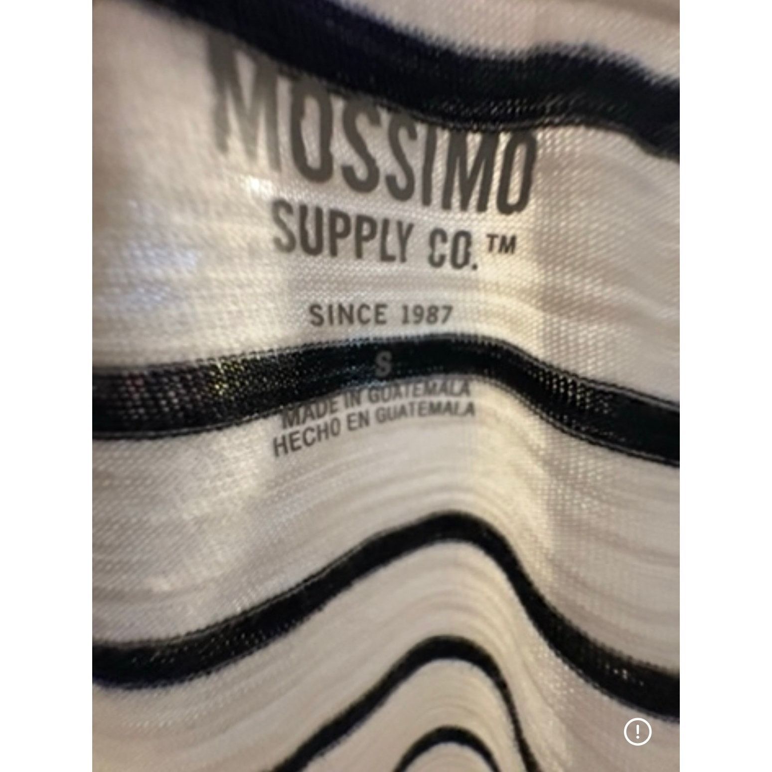 Mossimo Mossimo Supply Co Women’s Black & White T-Shirt Size Small Size S / US 4 / IT 40 - 3 Thumbnail