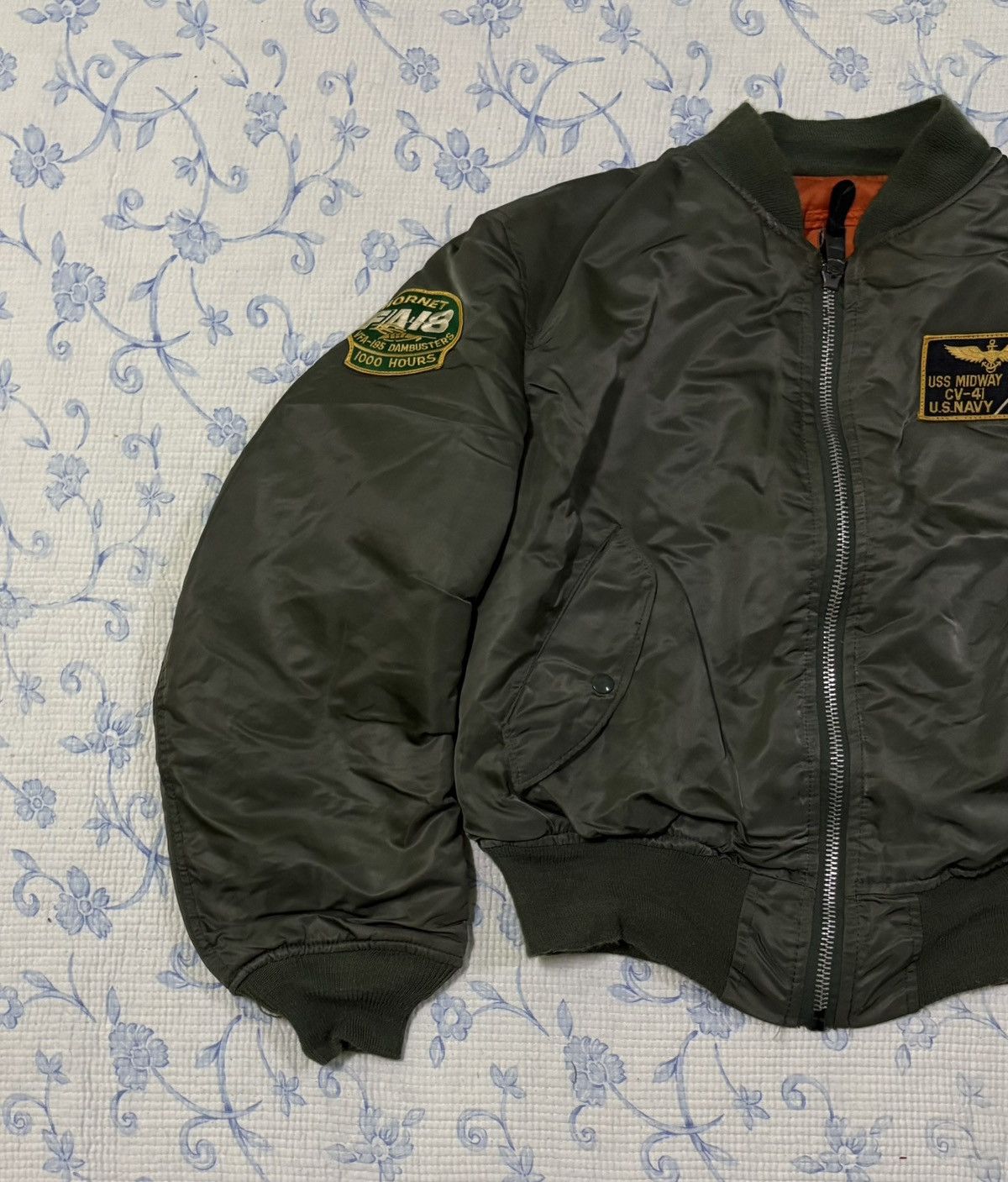 Alpha Industries Alpha Industries Midway Flight Navy Jacket Size US L / EU 52-54 / 3 - 2 Thumbnail