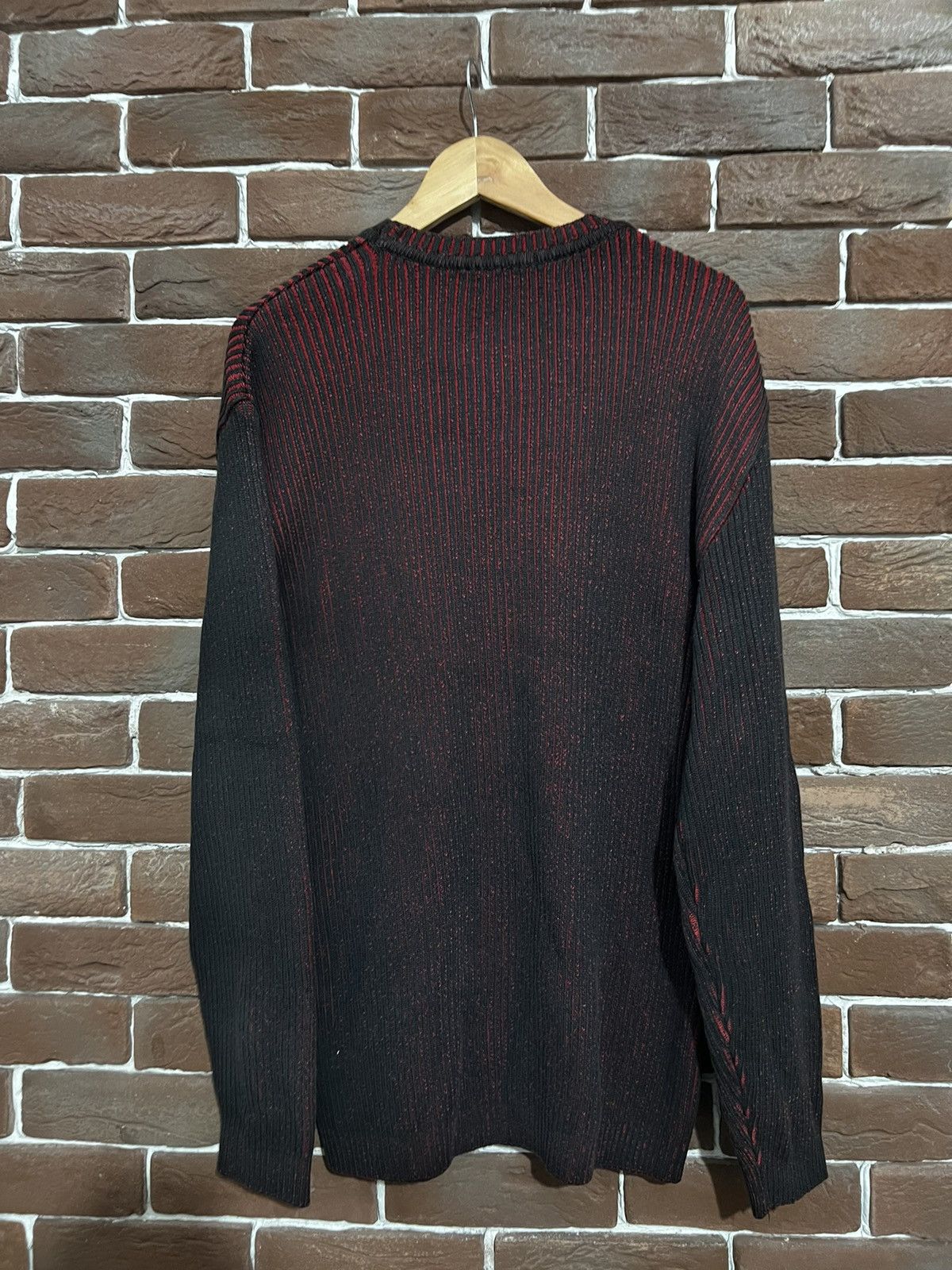 Japanese Brand Vintage Y2k AvantGarde Tribal Dragon Sweater Rare Streetwear Size US XL / EU 56 / 4 - 2 Thumbnail