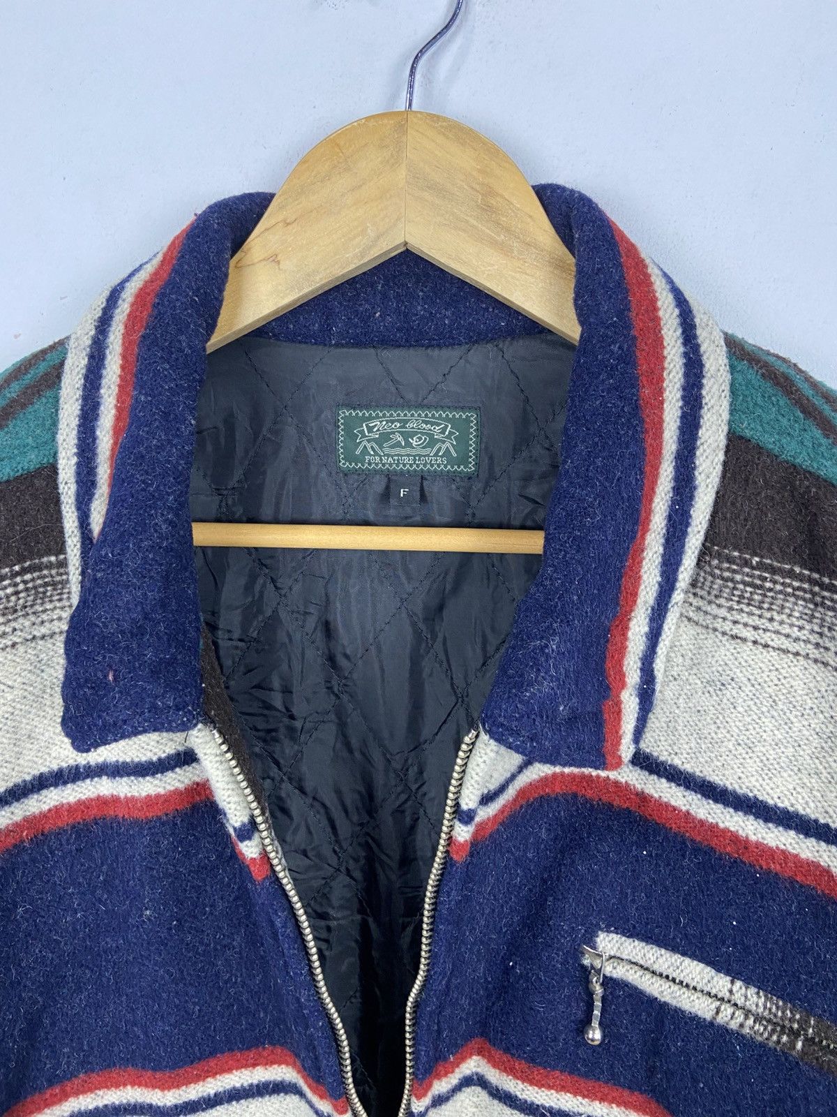 Japanese Brand × Other × Vintage VINTAGE NEO BLOOD ABSTRACS JACKET Size US L / EU 52-54 / 3 - 4 Thumbnail