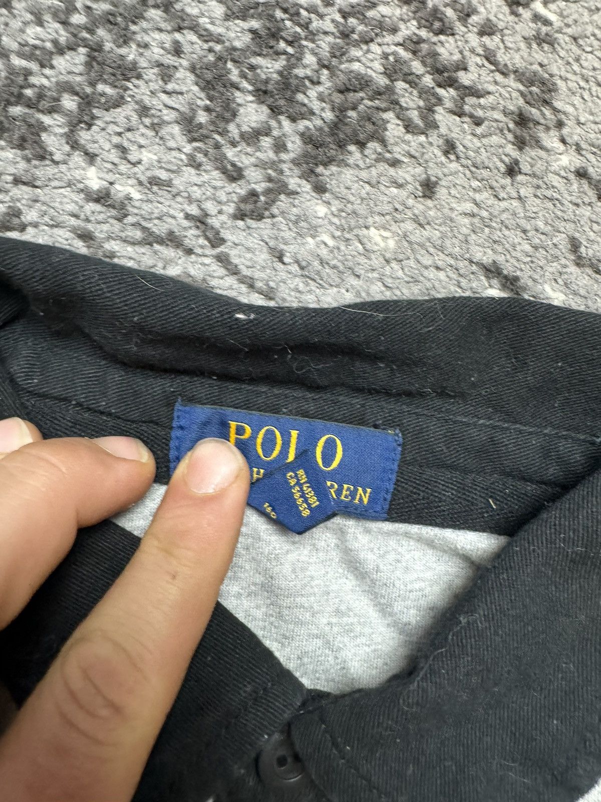 Polo Ralph Lauren × Vintage Y2K Polo Ralph Lauren Embroidered Keef Rap 1/4 Longsleeve Size US S / EU 44-46 / 1 - 5 Thumbnail