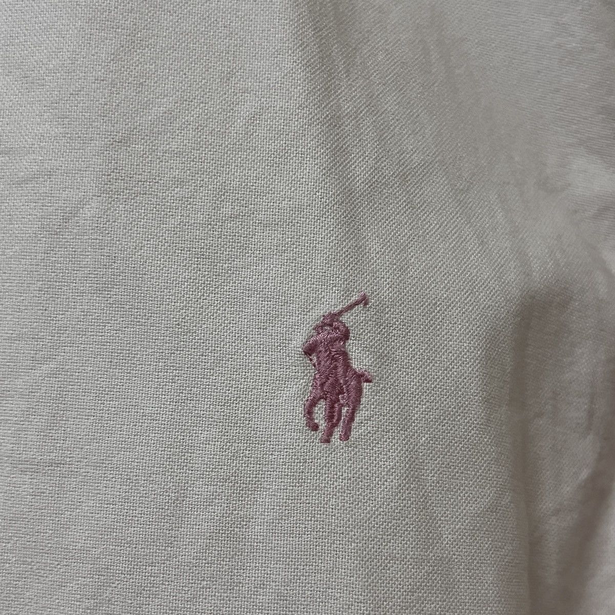 Polo Ralph Lauren × Ralph Lauren × Ralph Lauren Blue Label Pink Pony Polo Ralph Lauren Button Up Shirt Size US M / EU 48-50 / 2 - 2 Thumbnail