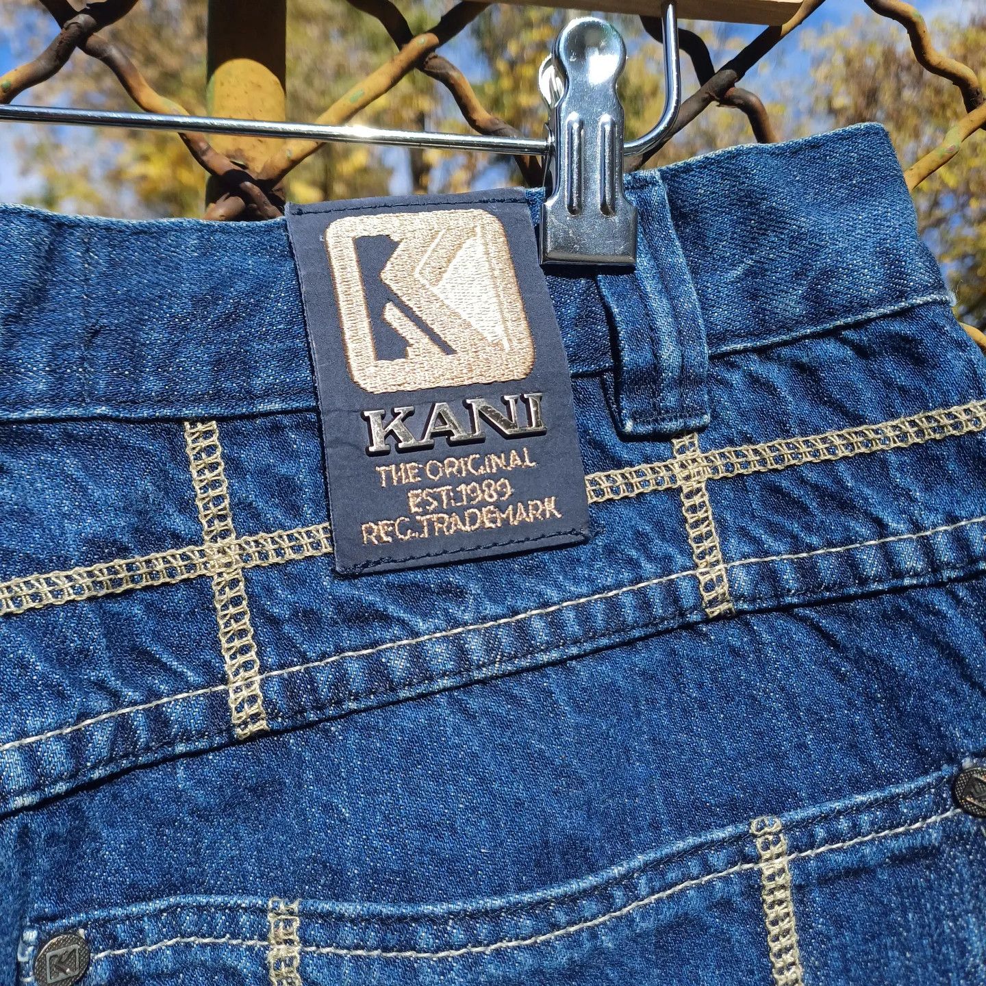 Karl Kani × Vintage Karl Kani Vintage Rap Jeans Size US 34 / EU 50 - 3 Thumbnail