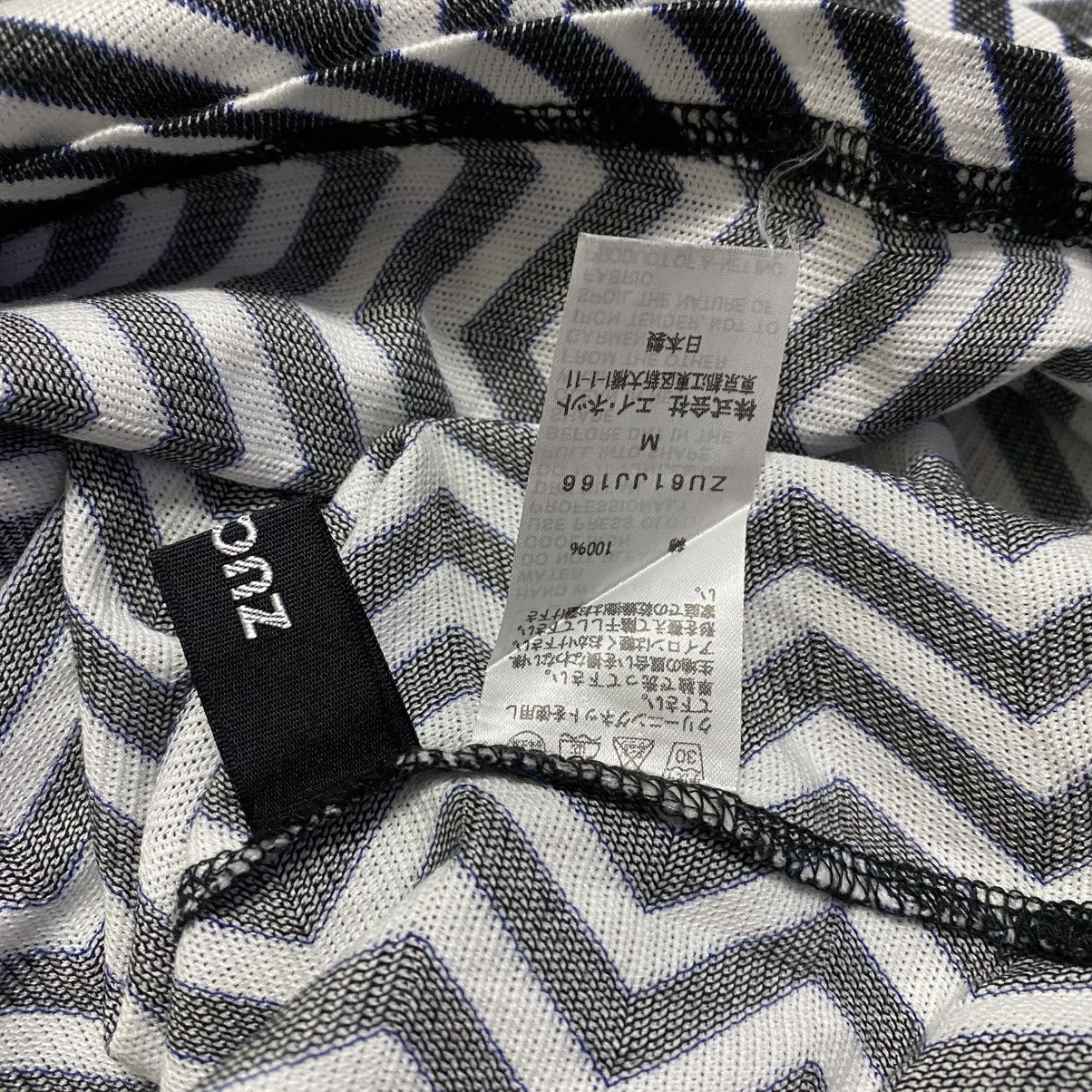 CABANE de ZUCCa Cabane De Zucca Black White Zigzag patern Blouses Size M / US 6-8 / IT 42-44 - 14 Thumbnail