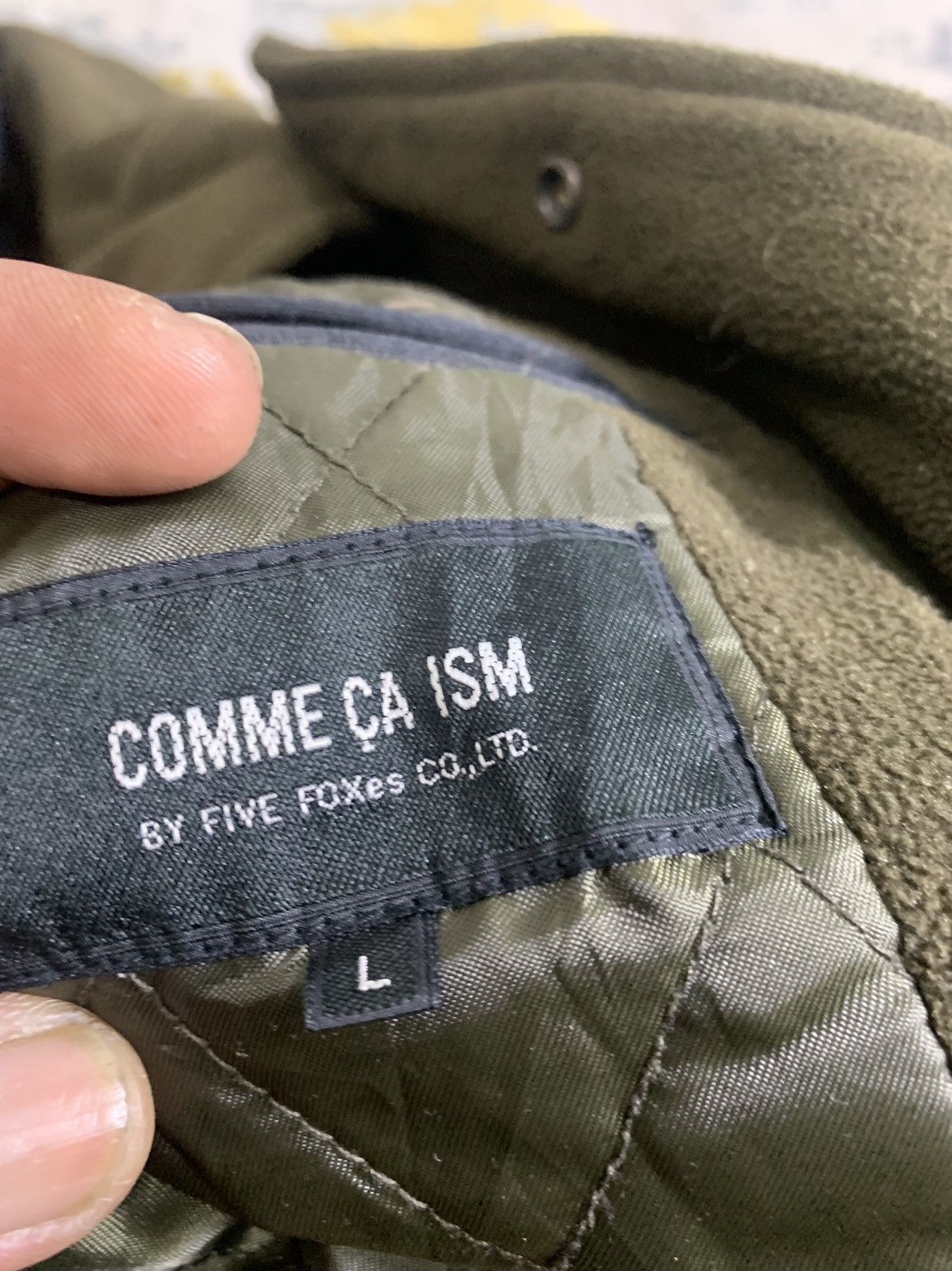 Japanese Brand 47-64BS52 Comme Ca Ism Varsity Jacket Size US L / EU 52-54 / 3 - 2 Thumbnail