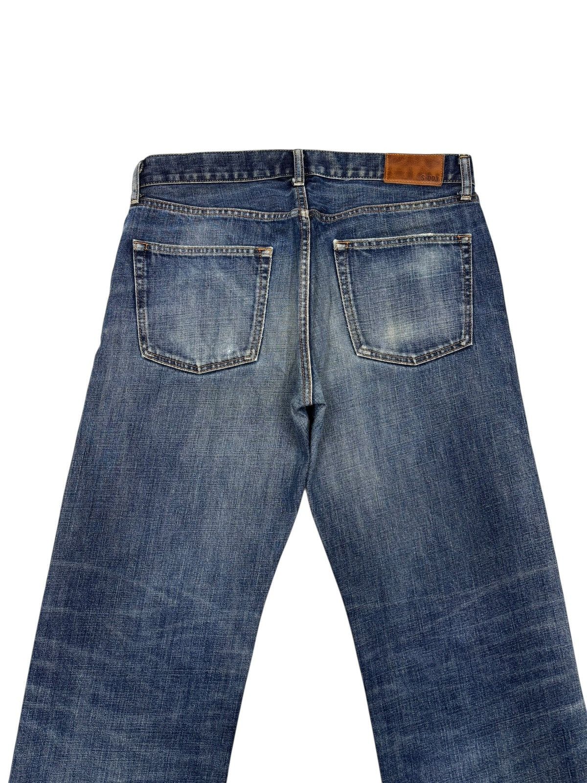 Kapital Vintage Uniqlo S-003 Japan Distressed Denim Jeans Size US 33 - 6 Thumbnail