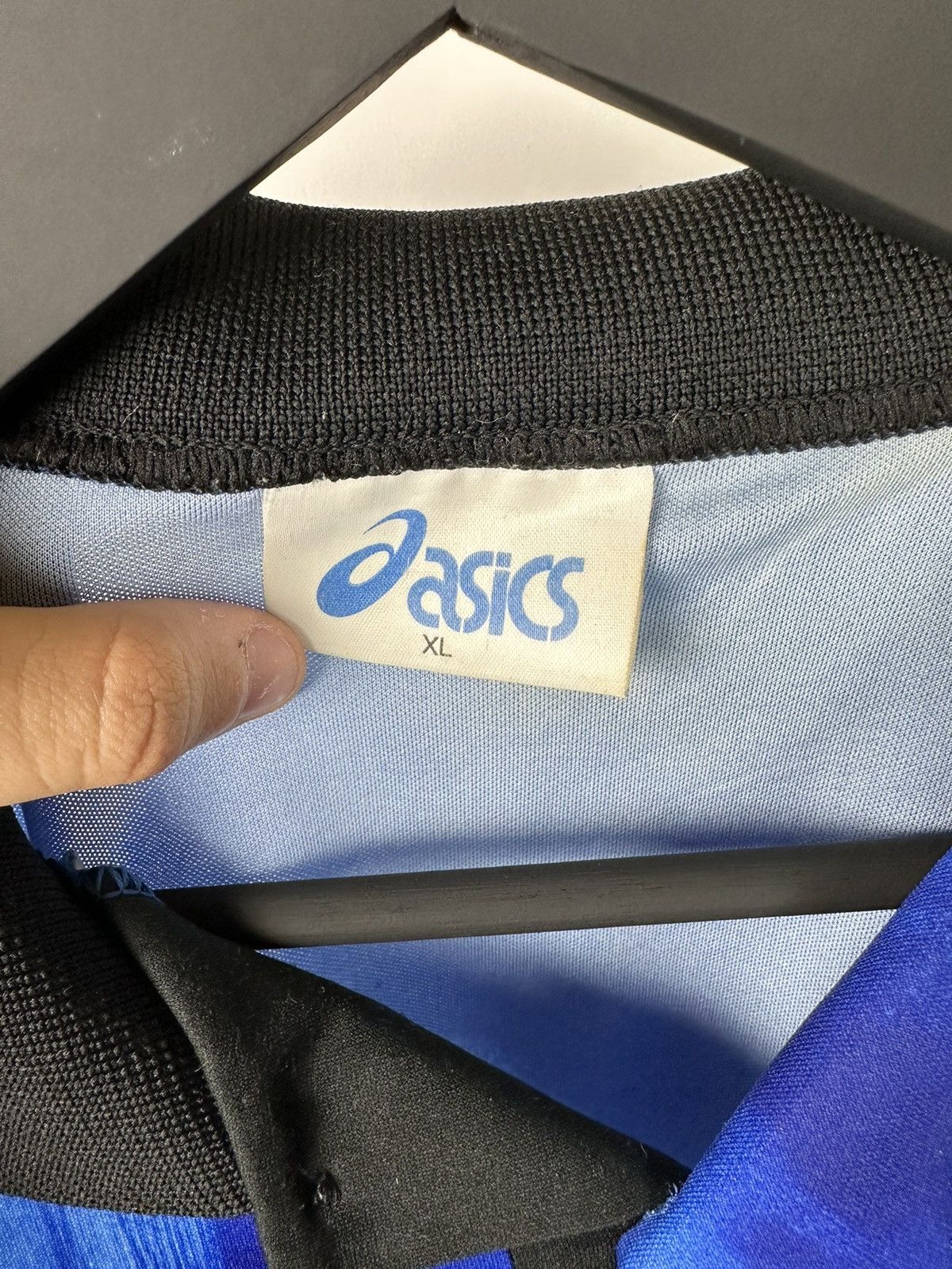 Asics × Vintage Vintage Asics Newcastle United 1993-95 Away Shirt 90s Jersey Size US XL / EU 56 / 4 - 11 Thumbnail