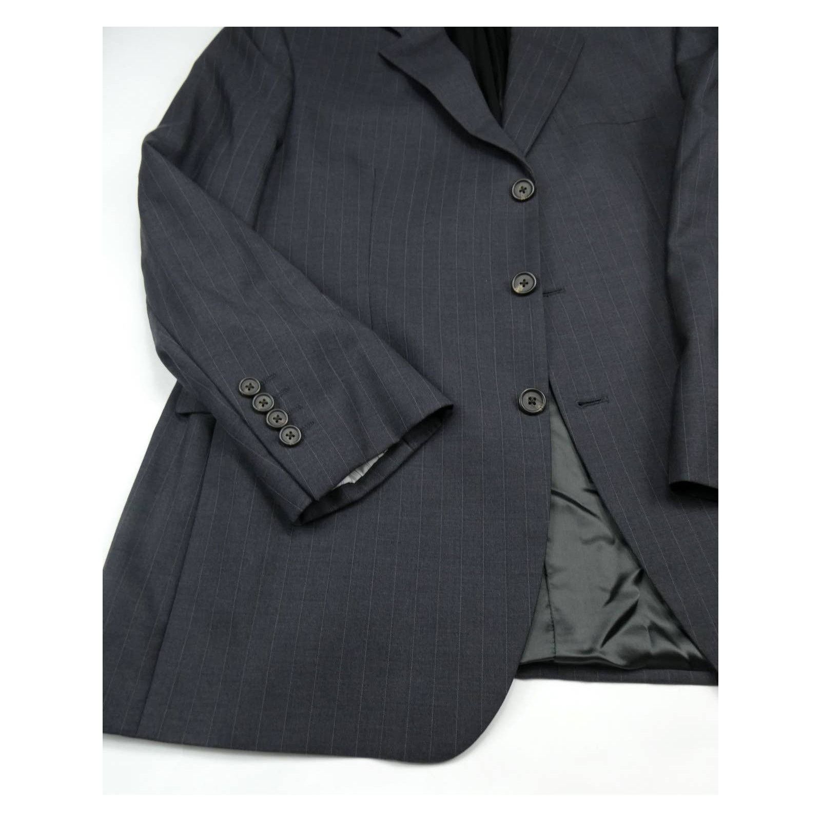 Ralph Lauren Ralph Ralph Lauren pinstripe sport coat, navy, 42R 100% wool Size 42R - 3 Thumbnail