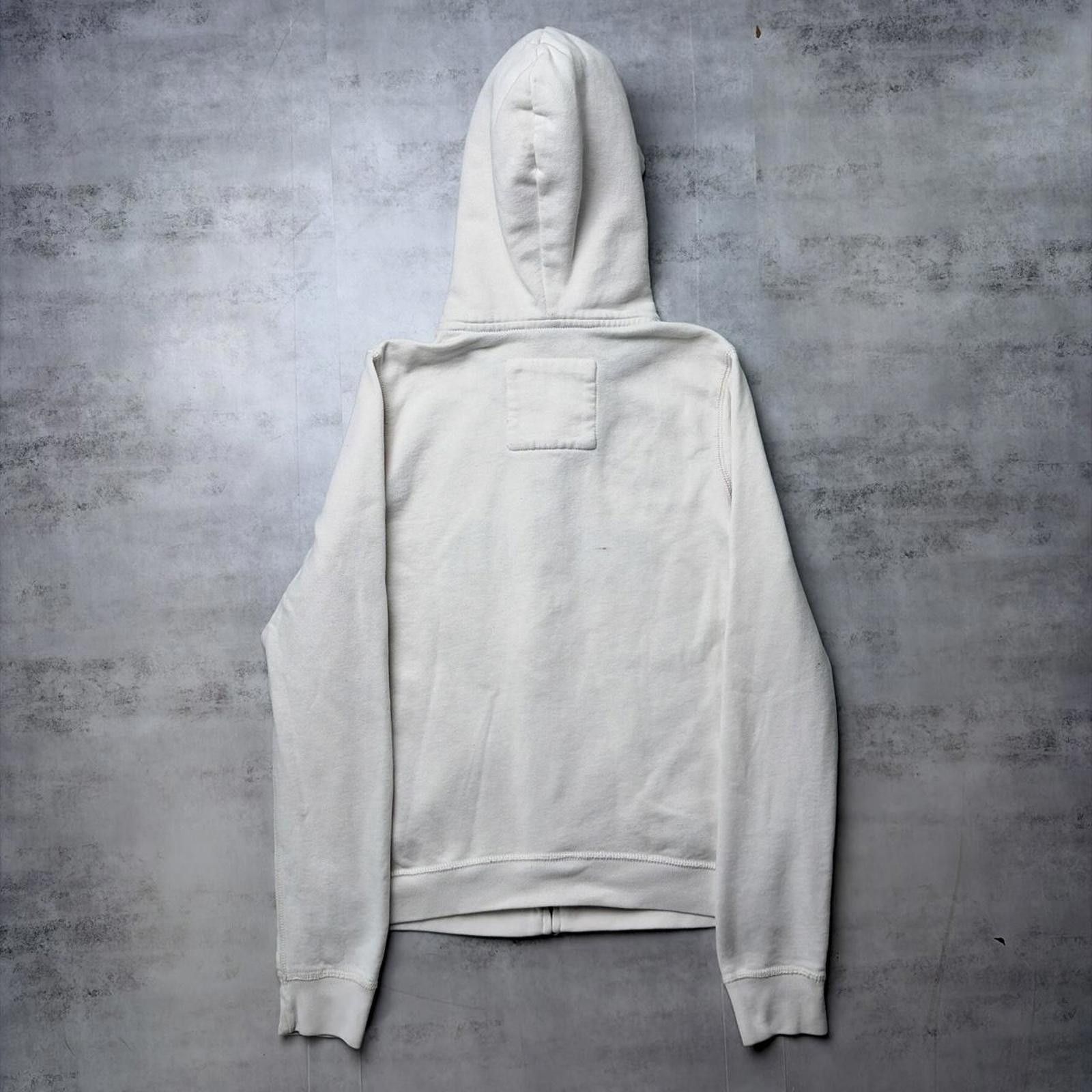 Other Y2K White Hollister Surf Grunge Zip Up Hoodie Size L / US 10 / IT 46 - 7 Thumbnail