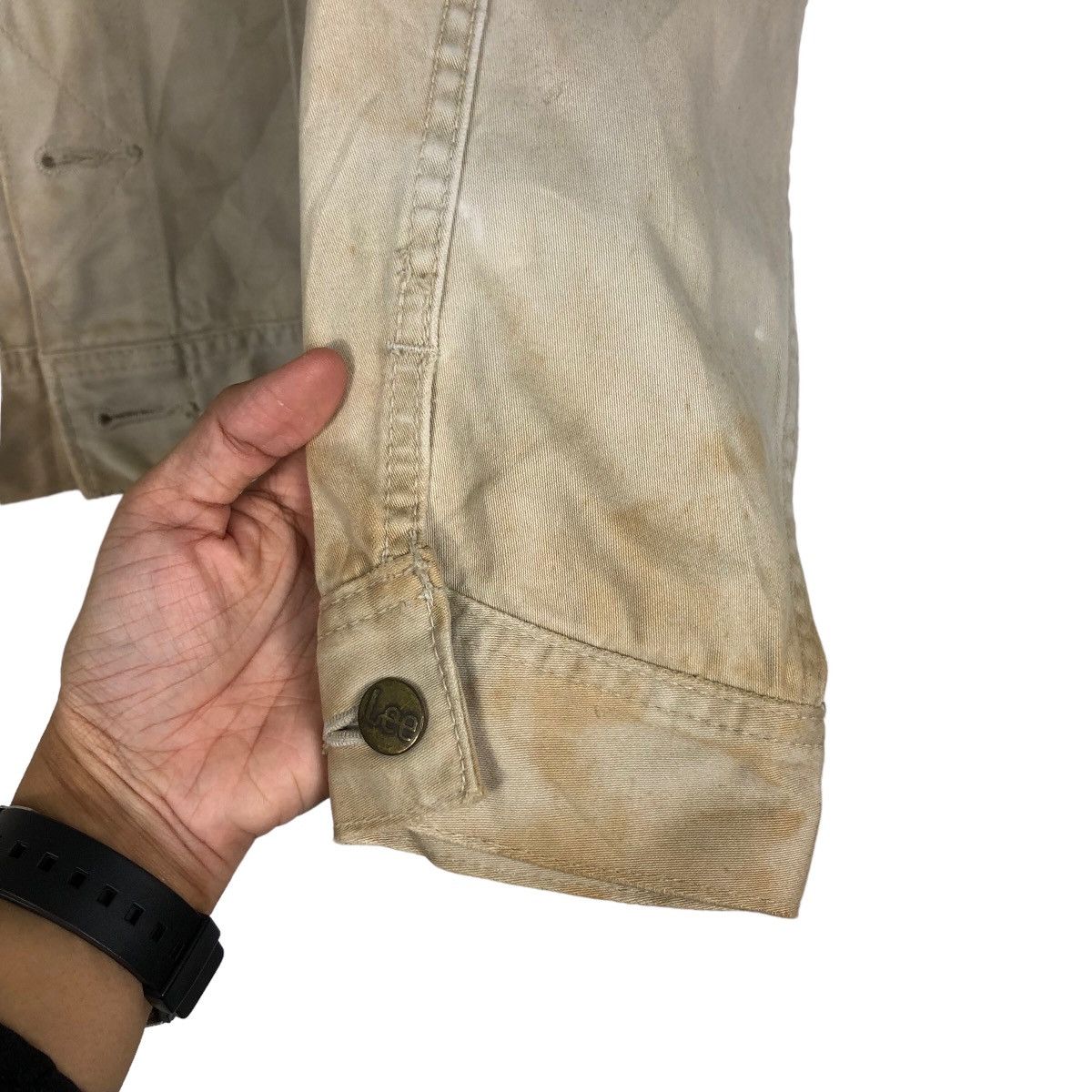 Japanese Brand 🔥Vintage Cropped Biker Trucker Jacket Lee Western Usa Size US M / EU 48-50 / 2 - 15 Thumbnail