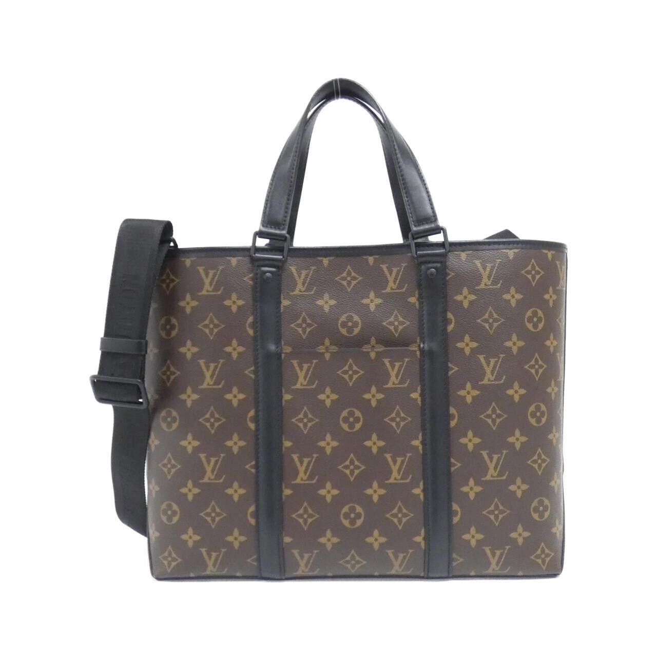 Louis Vuitton Louis Vuitton Louis Vuitton Monogram Macassar Weekend Tote Bag Textile Tote Bag M45734 DUTY FREE for USA Size ONE SIZE - 1 Thumbnail