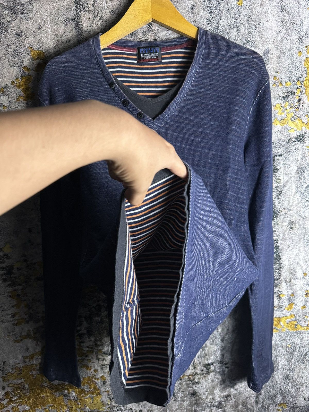 Le Grande Bleu (L.G.B.) DOUBLE LAYER NICOLE CLUB FOR MEN IF SIX WAS NINE LGB STYLE Size US M / EU 48-50 / 2 - 2 Thumbnail