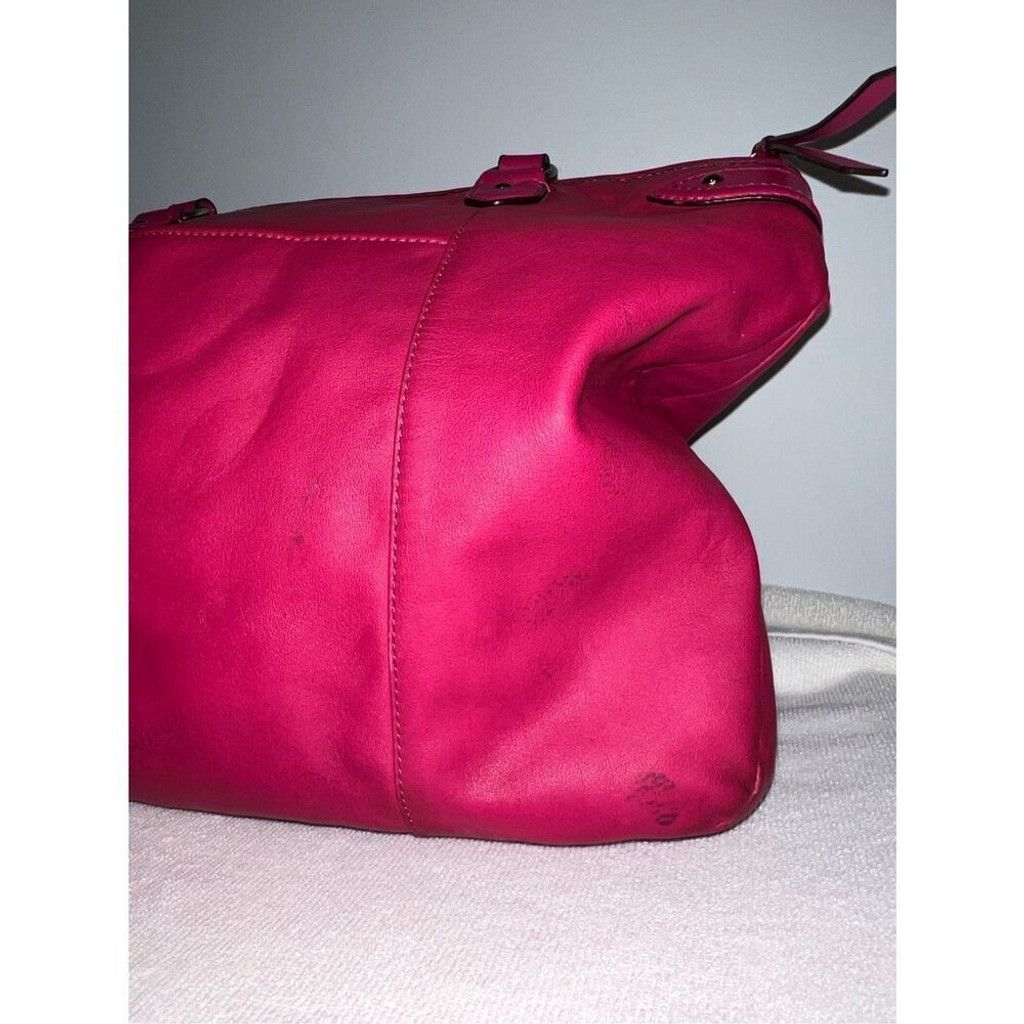 Coach VTG COACH Daisy Magenta Leather Emma Shoulder Bag F23973 Size ONE SIZE - 4 Thumbnail