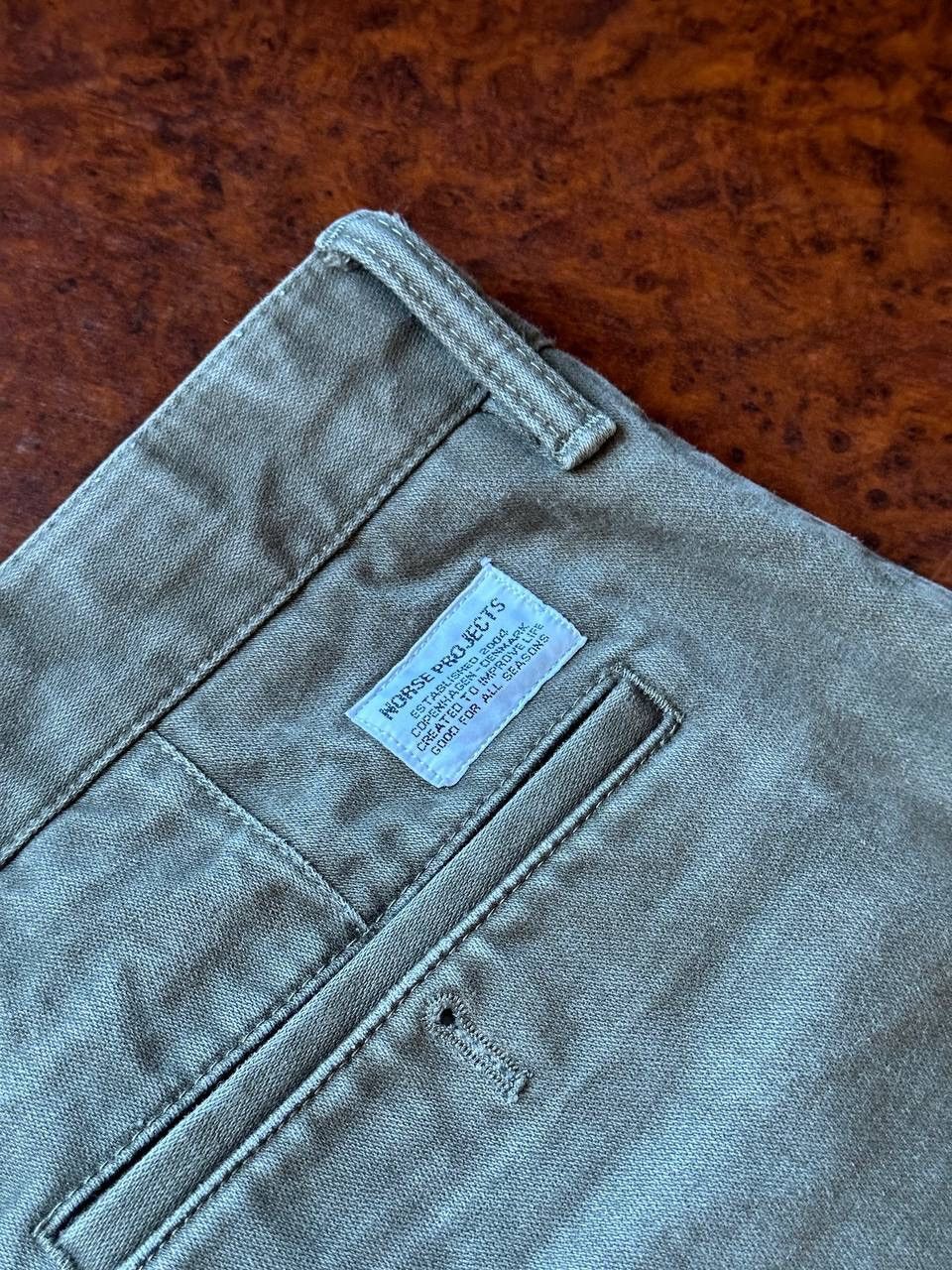 Norse Projects Aros Heavy Chino desert pants jeans joggers old Size US 30 / EU 46 - 2 Thumbnail