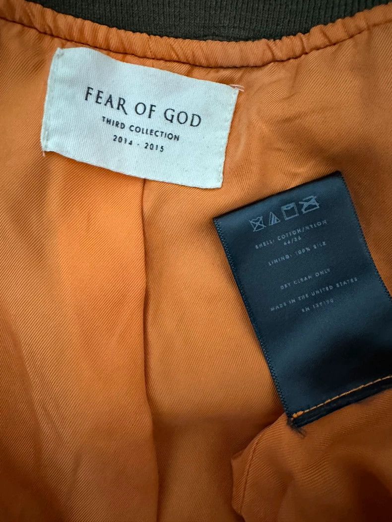 Fear of God Fear of God Limited edition olive green jacket Size US S / EU 44-46 / 1 - 6 Thumbnail
