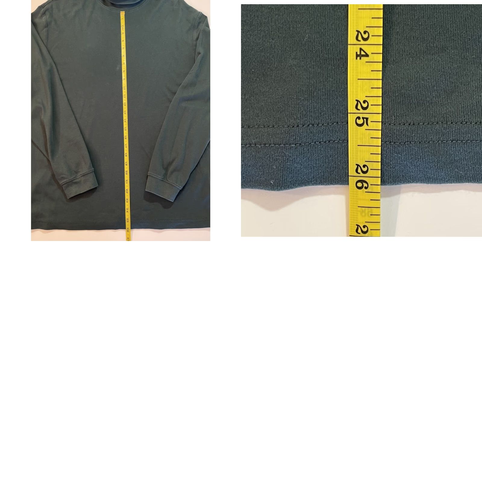 Vintage VINTAGE L.L. Bean Turtleneck Shirt Mens XL Cotton Green 1990s Base Layer Hiking Ski Long Sleeve Mens Size US XL / EU 56 / 4 - 8 Thumbnail