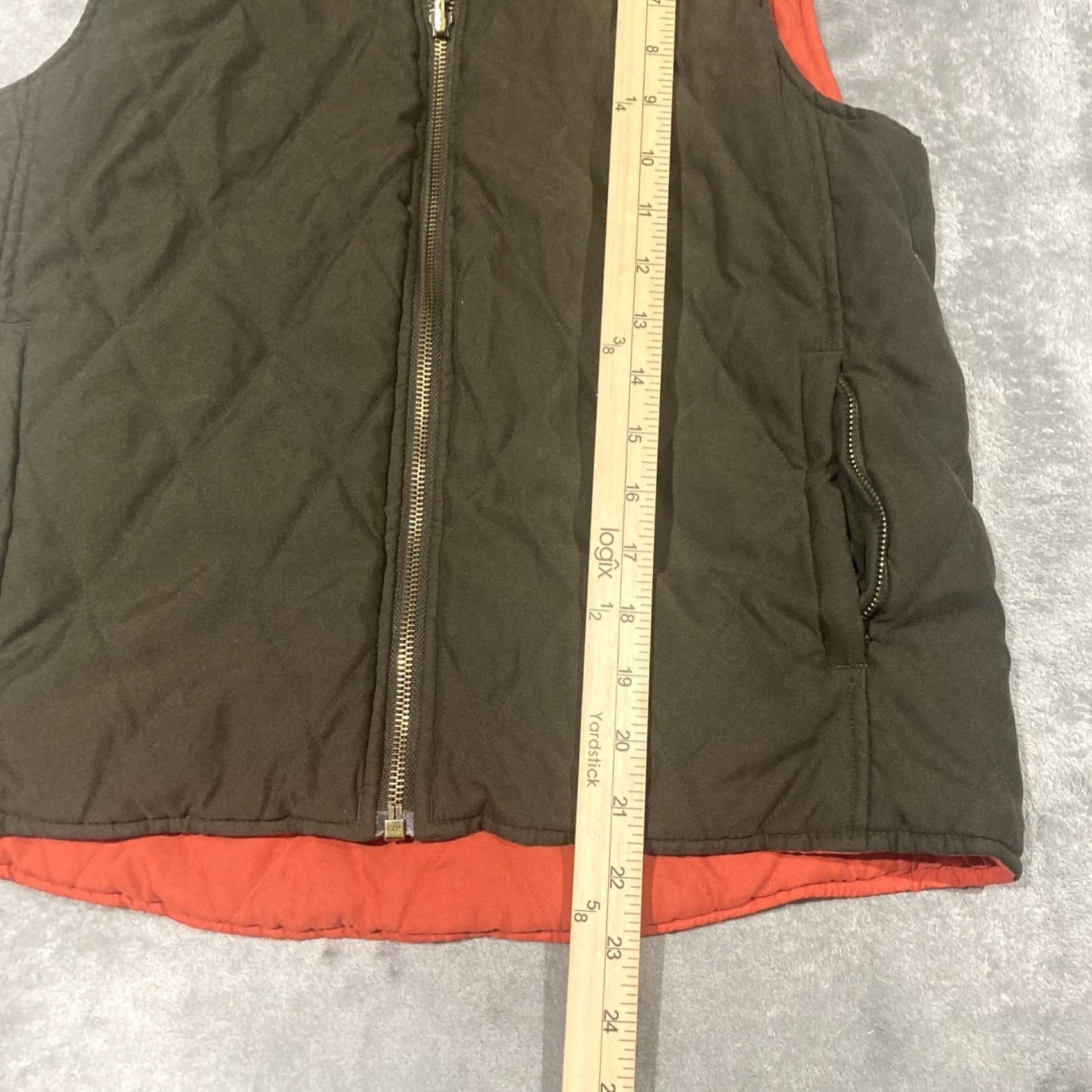 Ralph Lauren Ralph Lauren Vest Women's Medium Quilted Reversible Brown Orange Size M / US 6-8 / IT 42-44 - 3 Thumbnail