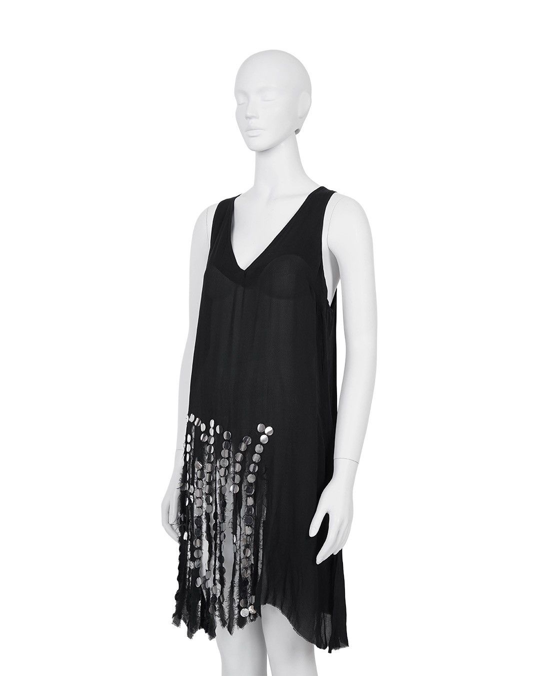 Dirk Bikkembergs Dirk Bikkembergs S/S2005 Sequin Dress Size XL / US 12-14 / IT 48-50 - 4 Thumbnail