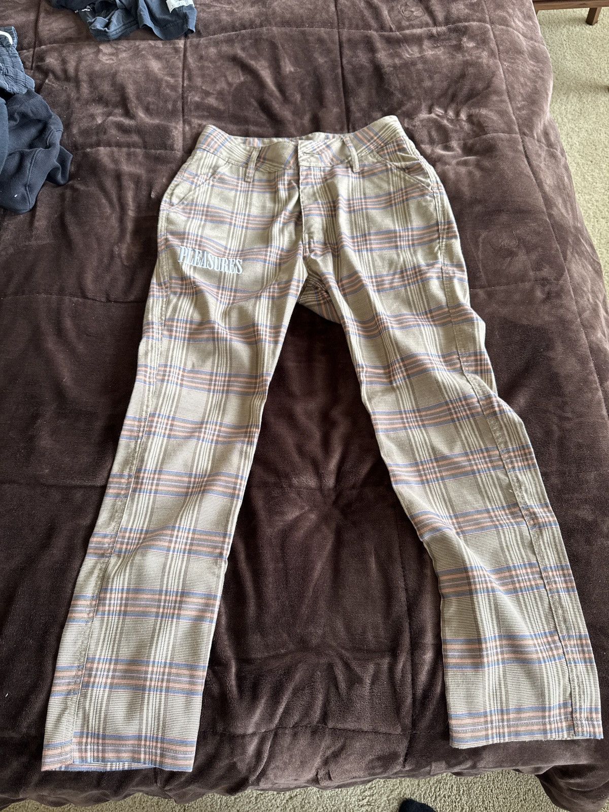 Pleasures Pleasures Plaid Pants Size US 28 / EU 44 - 1 Thumbnail