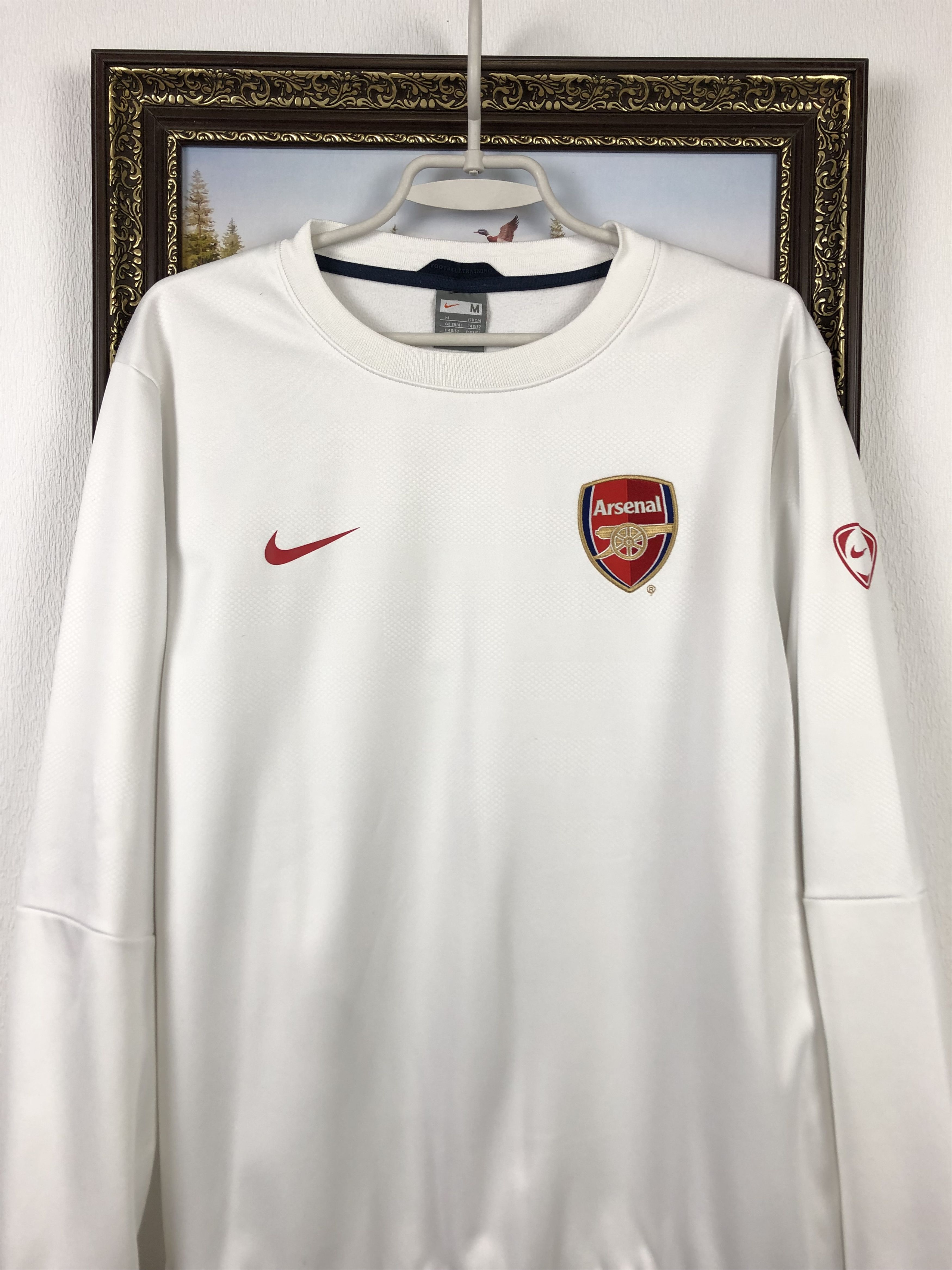 Nike Vintage Nike Arsenal Football Sweatshirt Soccer Gunners Rare Size US M / EU 48-50 / 2 - 2 Thumbnail