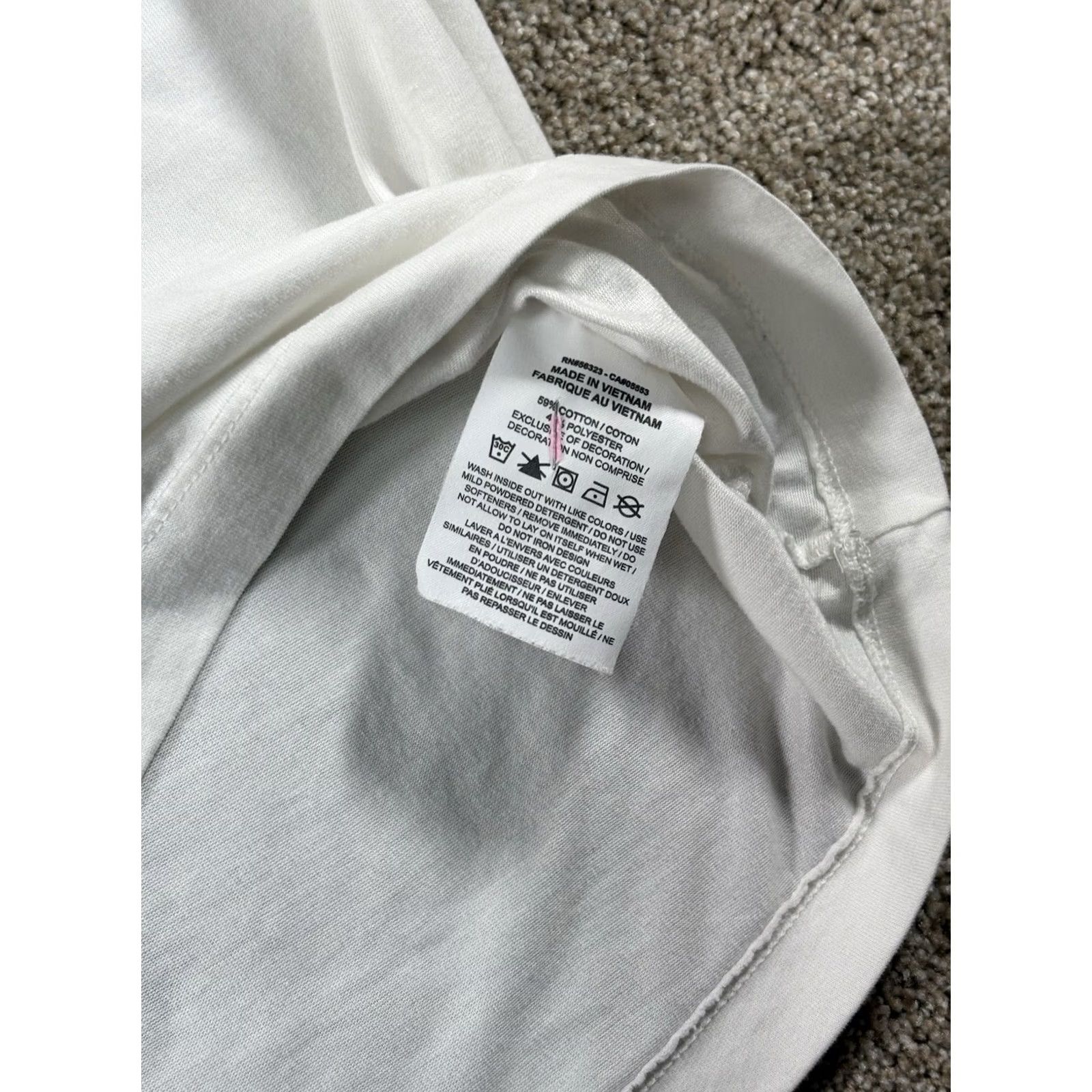 Nike Nike Dri-Fit Basketball Tee - Mens Medium - White - Graphic Size US M / EU 48-50 / 2 - 3 Thumbnail
