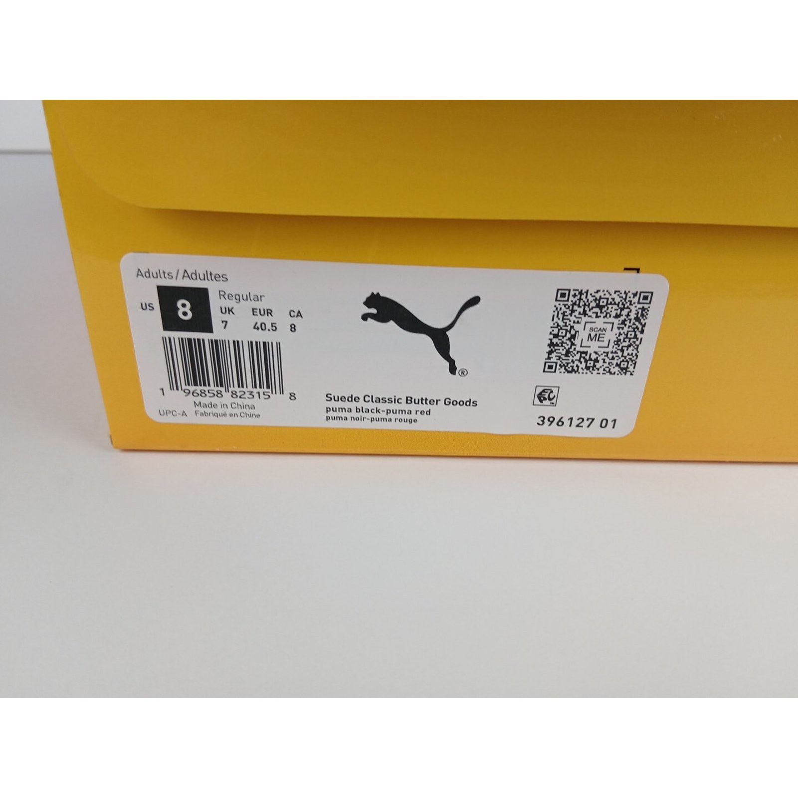 Puma Puma Suede Classic Butter Goods Men Sz 8 BLK Suede Sneakers Size US 8 / EU 41 - 21 Thumbnail