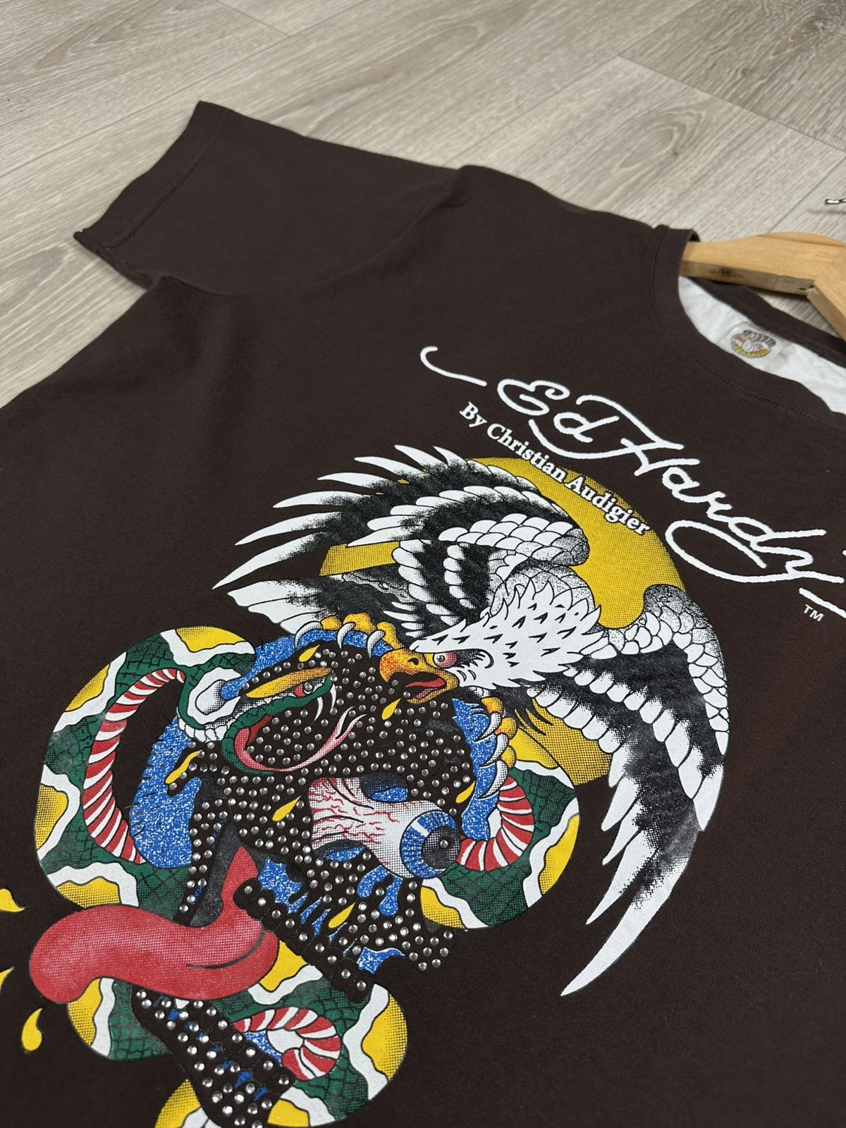 Ed Hardy Men’s Vintage Ed Hardy by Christian Audigier T-Shirt Y2K Size US M / EU 48-50 / 2 - 4 Thumbnail